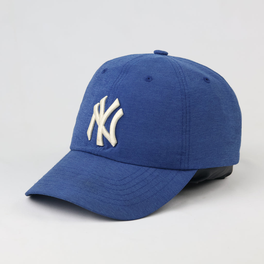 Thrifted NY Yankees '47 Clean Up Cap | Matte Black Embroidered