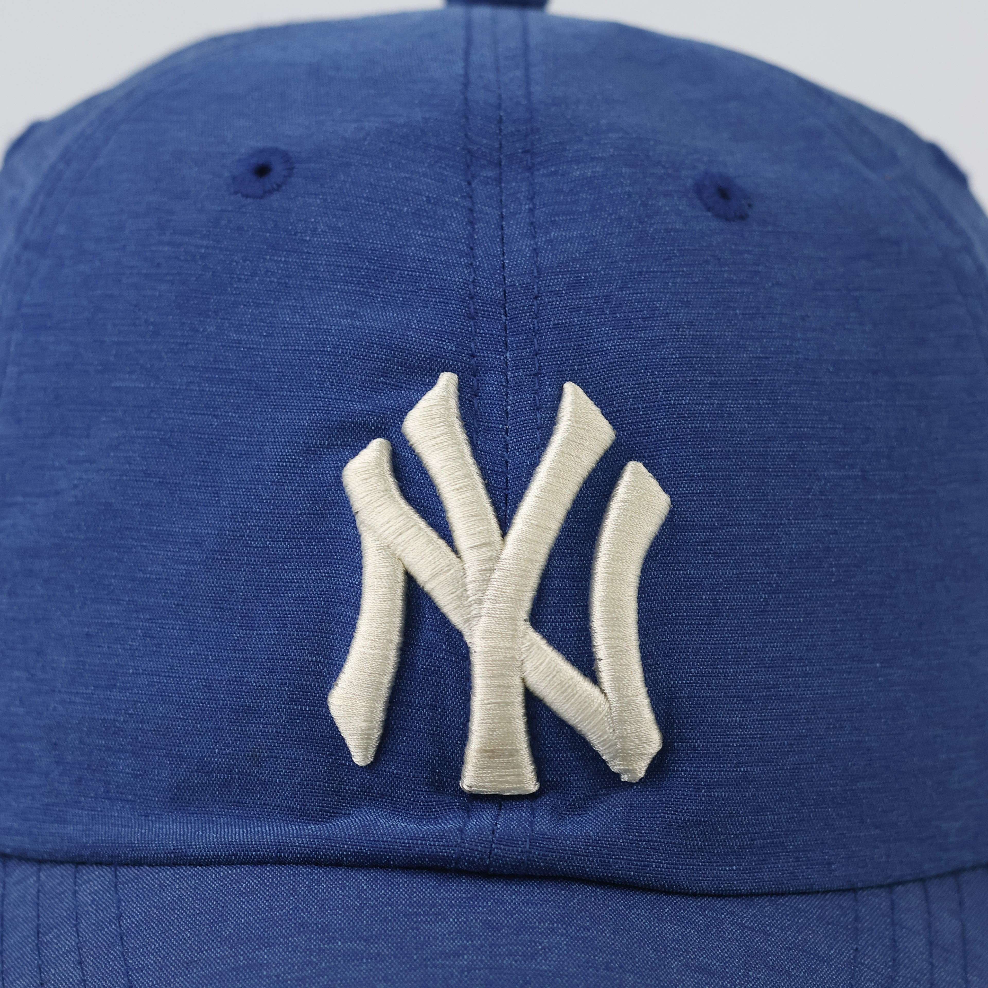 Thrifted NY Yankees '47 Clean Up Cap | Matte Black Embroidered