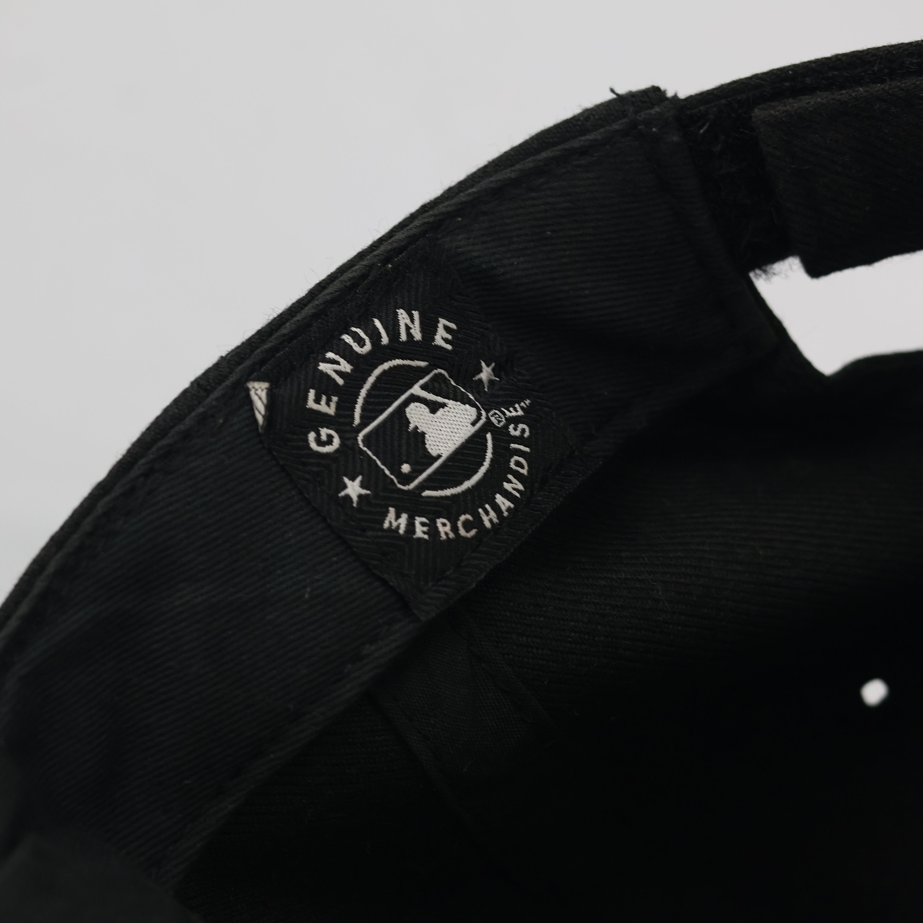 Thrifted NY Yankees '47 Clean Up Cap | Matte Black Embroidered