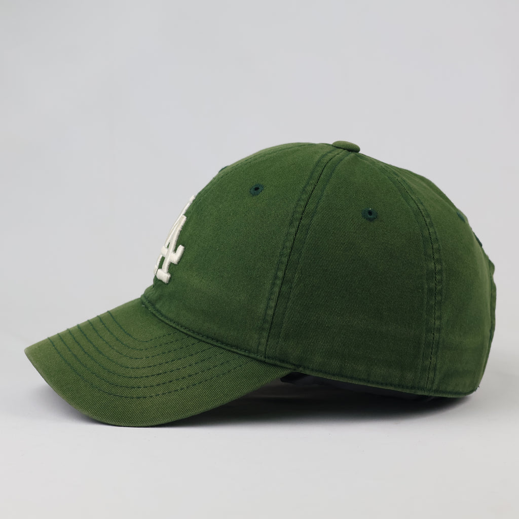 Thrifted LA Dodgers Dark Green Baseball Cap | Adjustable 57-60 cm