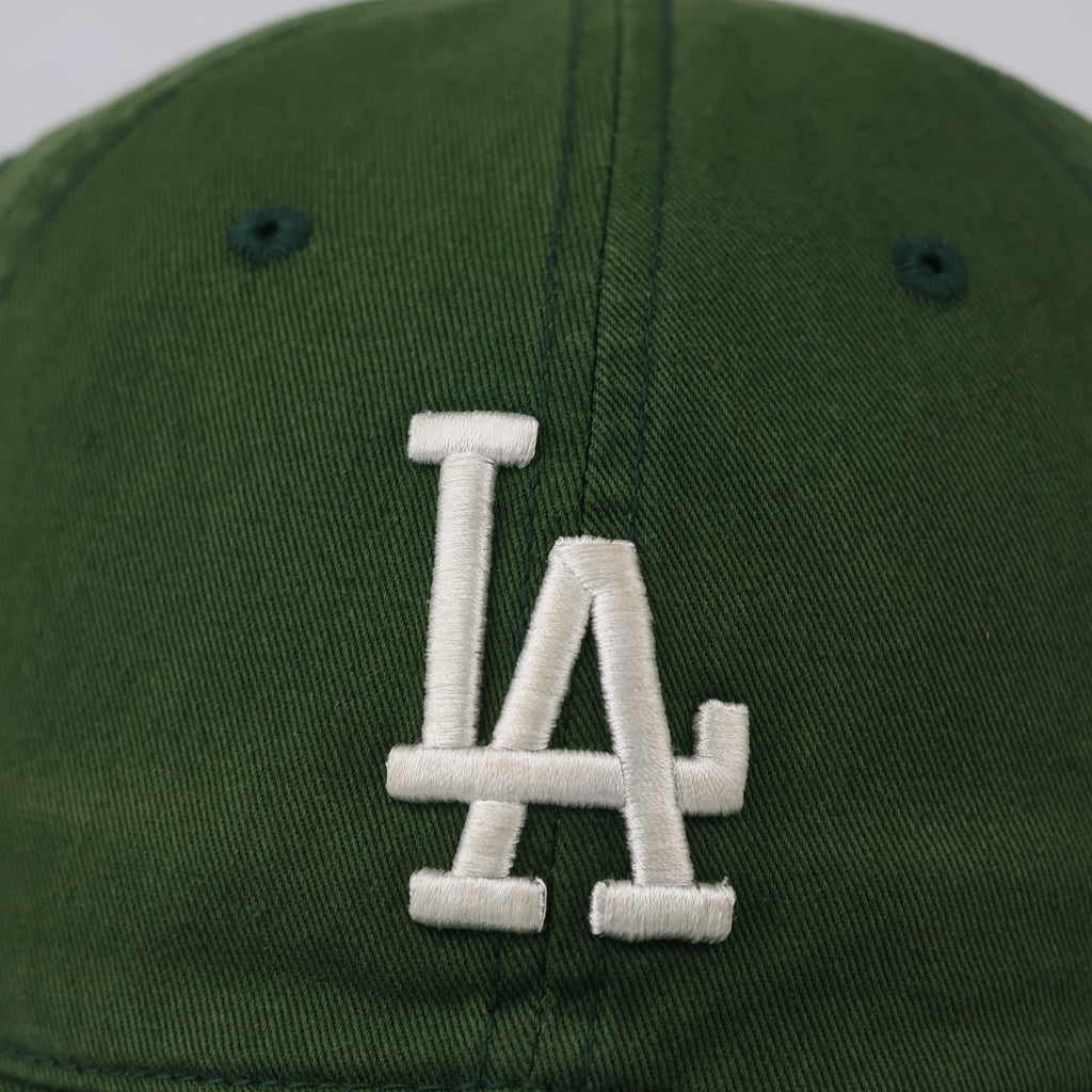 Thrifted LA Dodgers Dark Green Baseball Cap | Adjustable 57-60 cm
