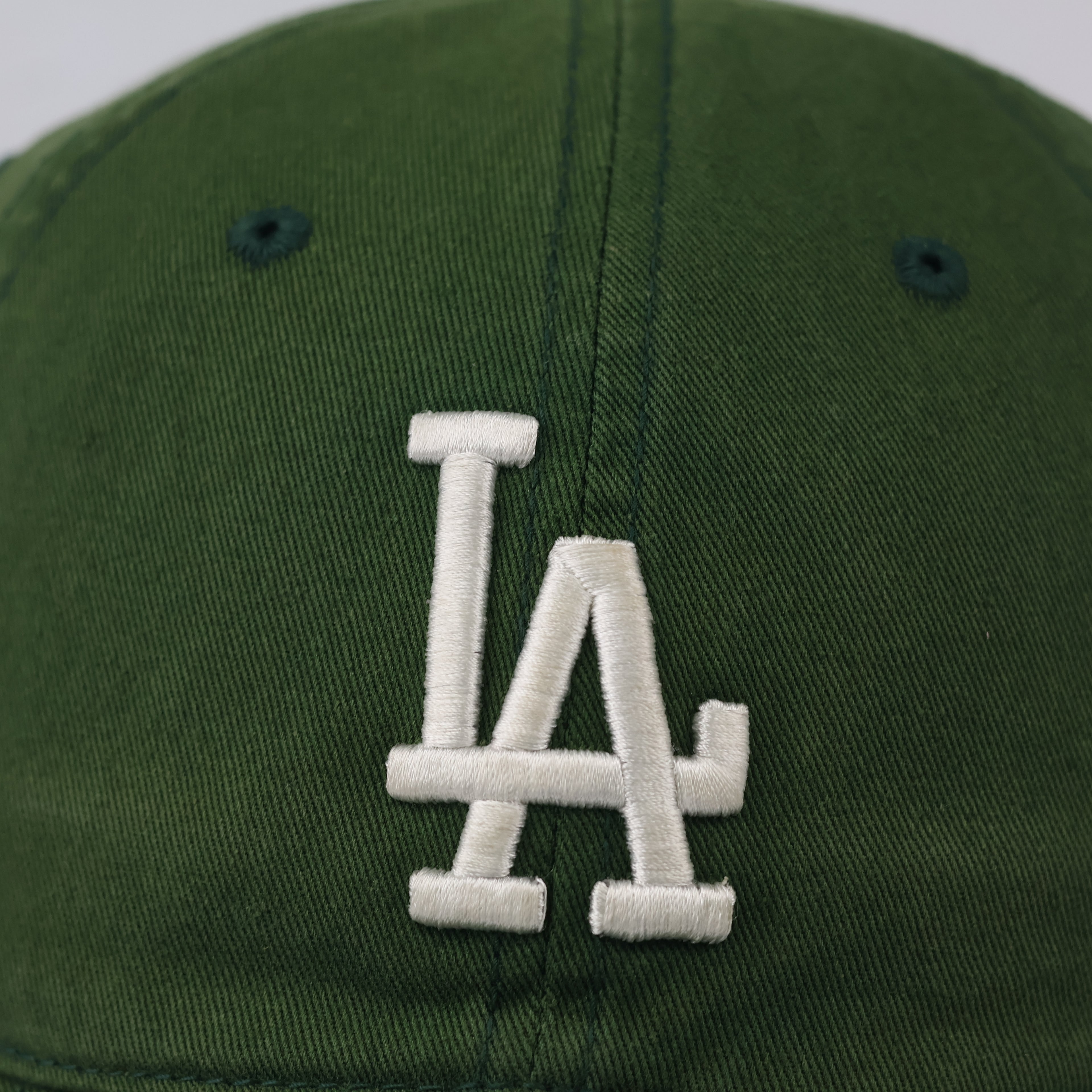 Thrifted LA Dodgers Dark Green Baseball Cap | Adjustable 57-60 cm