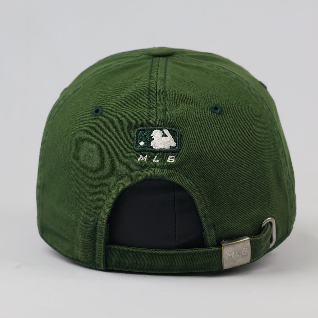 Thrifted LA Dodgers Dark Green Baseball Cap | Adjustable 57-60 cm