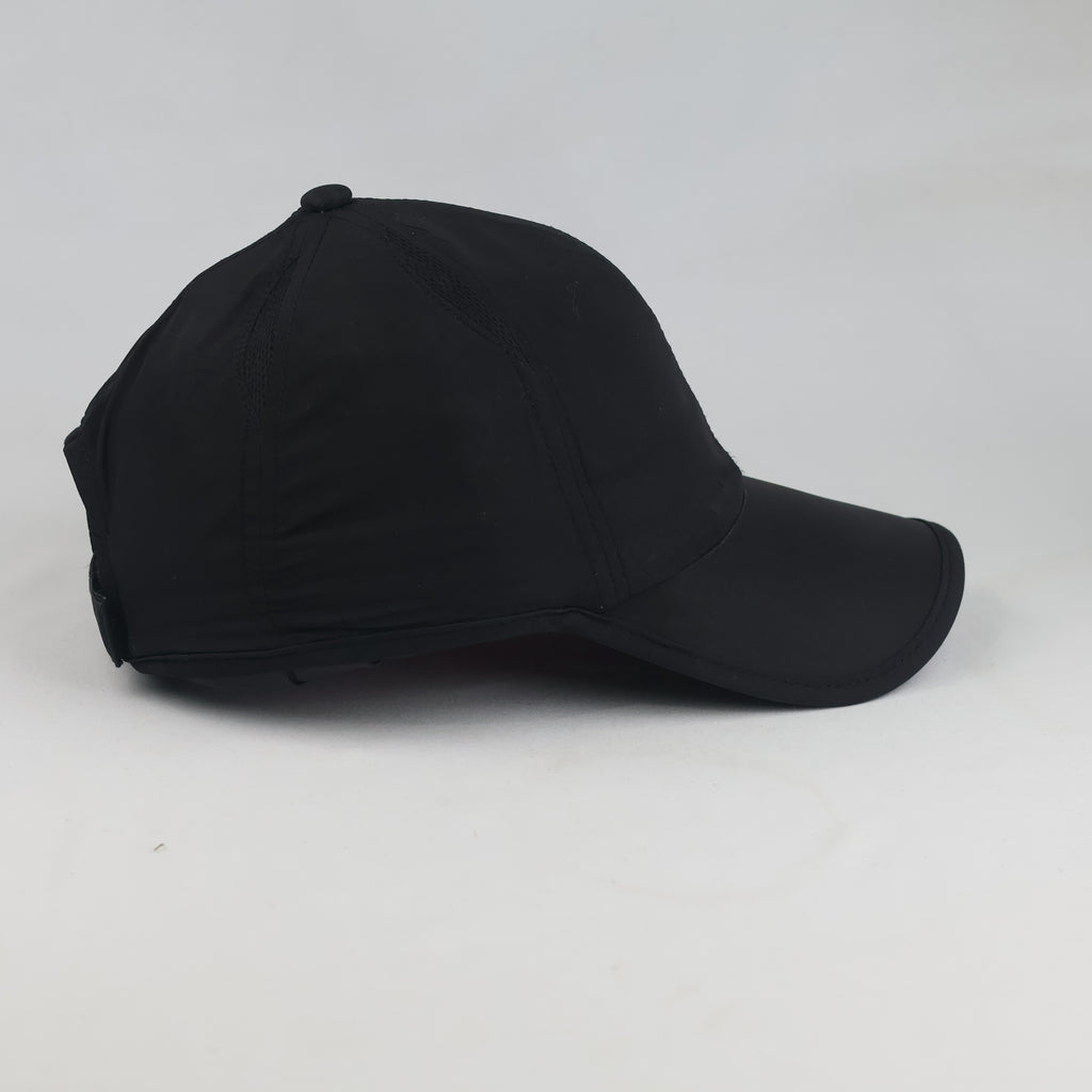 Thrifted Head Solid Black Performance Hat (57-58cm) | 10534
