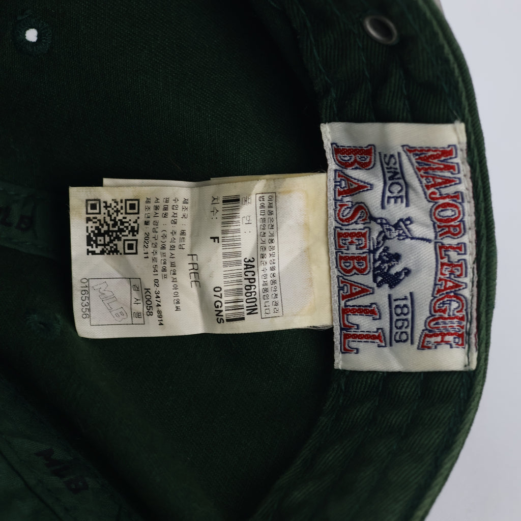 Thrifted LA Dodgers Dark Green Baseball Cap | Adjustable 57-60 cm