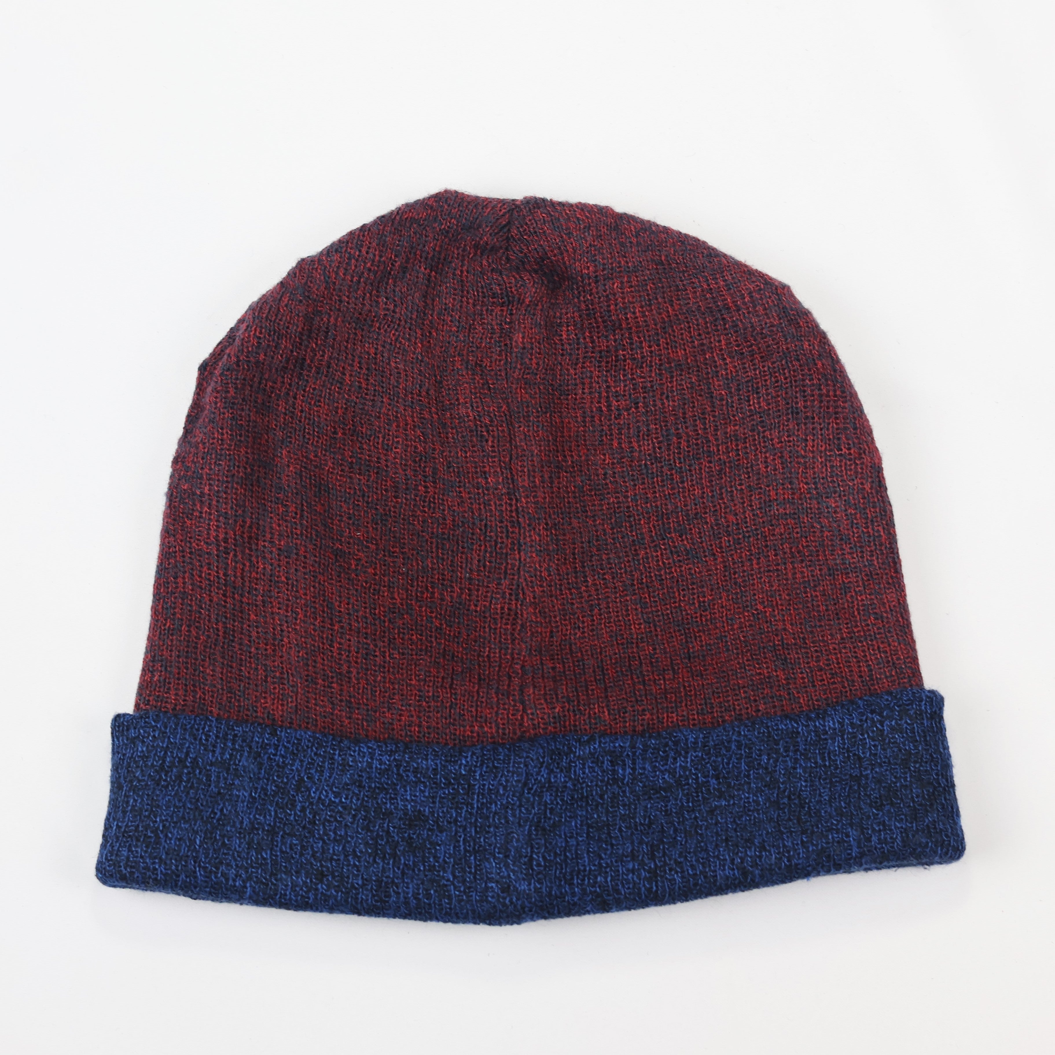 New Zealand "Silver Fern" Beanie | Cricket & Rugby Fan Winter Hat | Navy & Burgundy