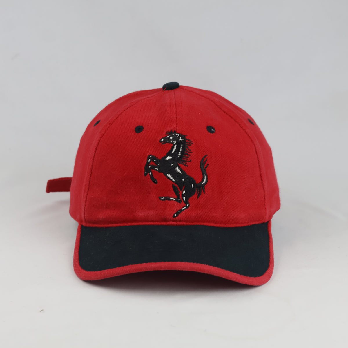 Thrifted Vintage Ferrari Logo Baseball Cap (56-57 cm) | 10529