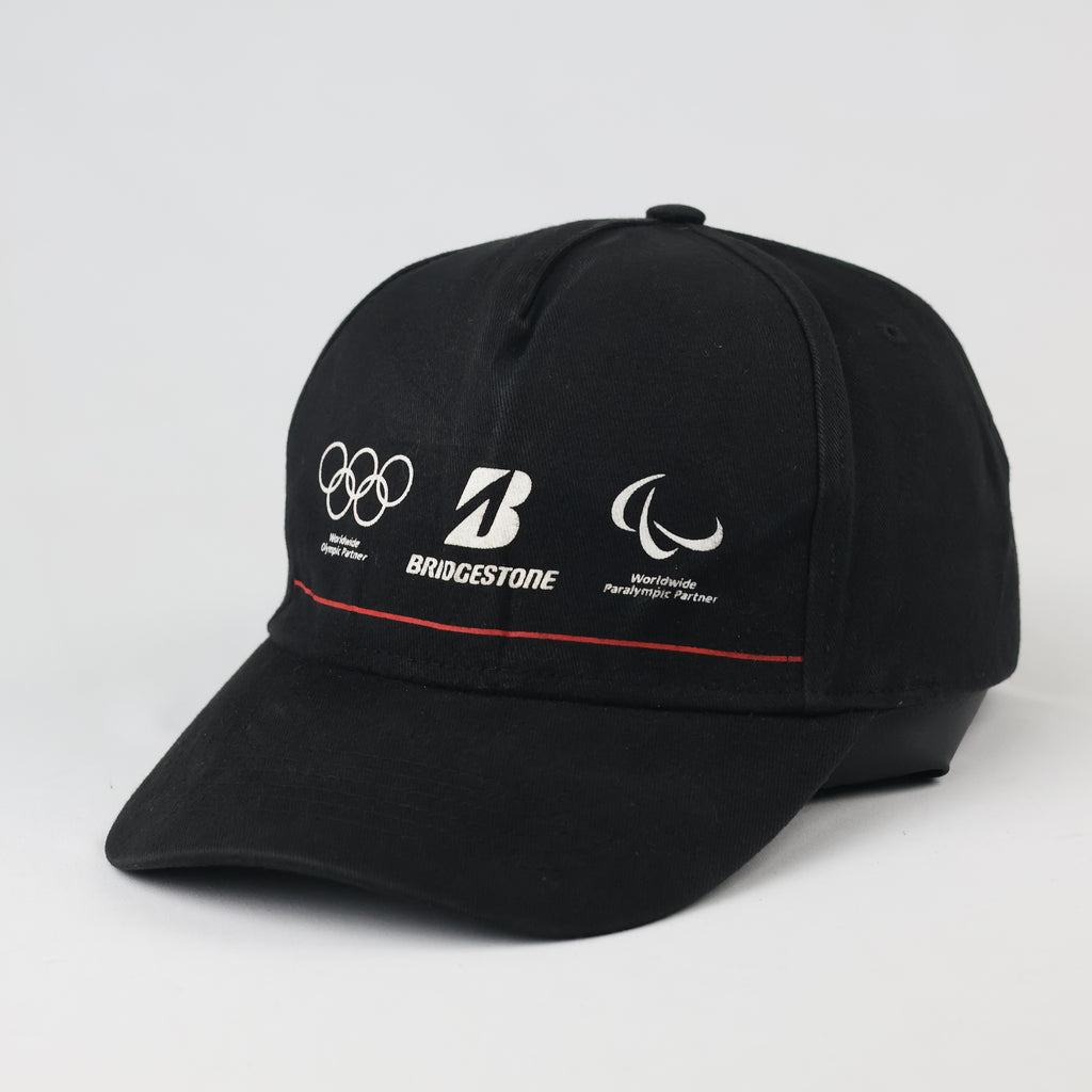 Thrifted Bridgestone Official European Range Black Hat | 57-59cm