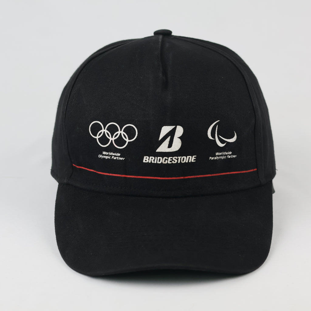 Thrifted Bridgestone Official European Range Black Hat | 57-59cm