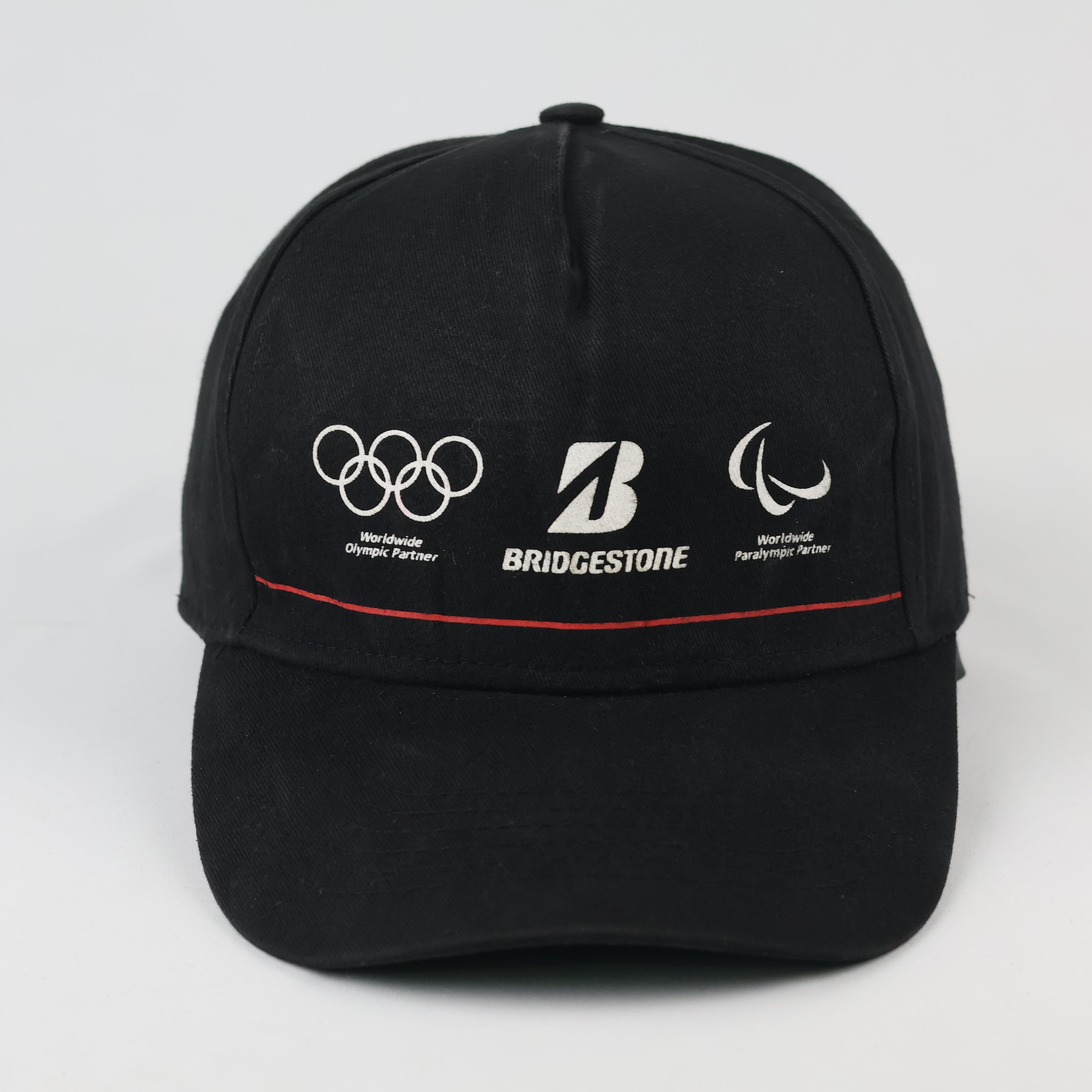 Thrifted Bridgestone Official European Range Black Hat | 57-59cm