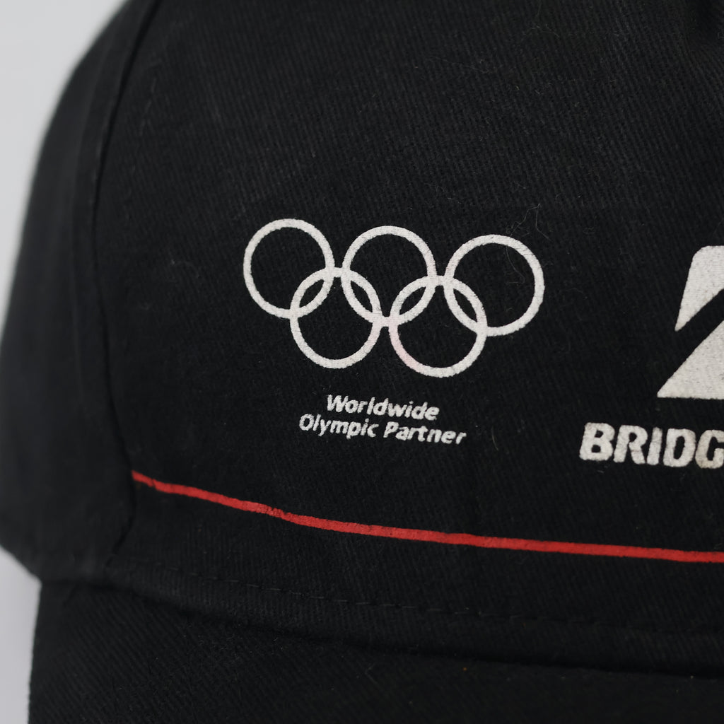 Thrifted Bridgestone Official European Range Black Hat | 57-59cm