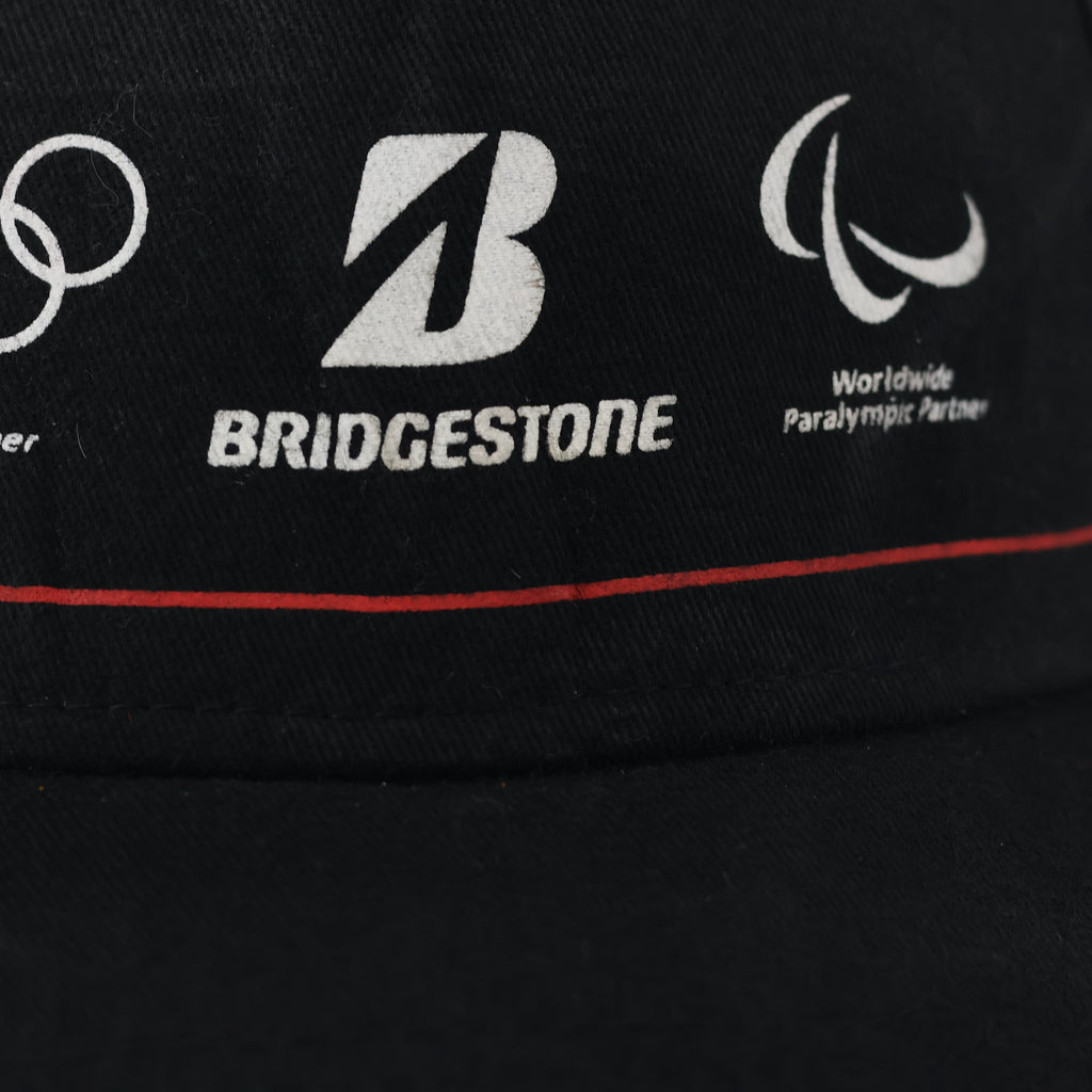 Thrifted Bridgestone Official European Range Black Hat | 57-59cm