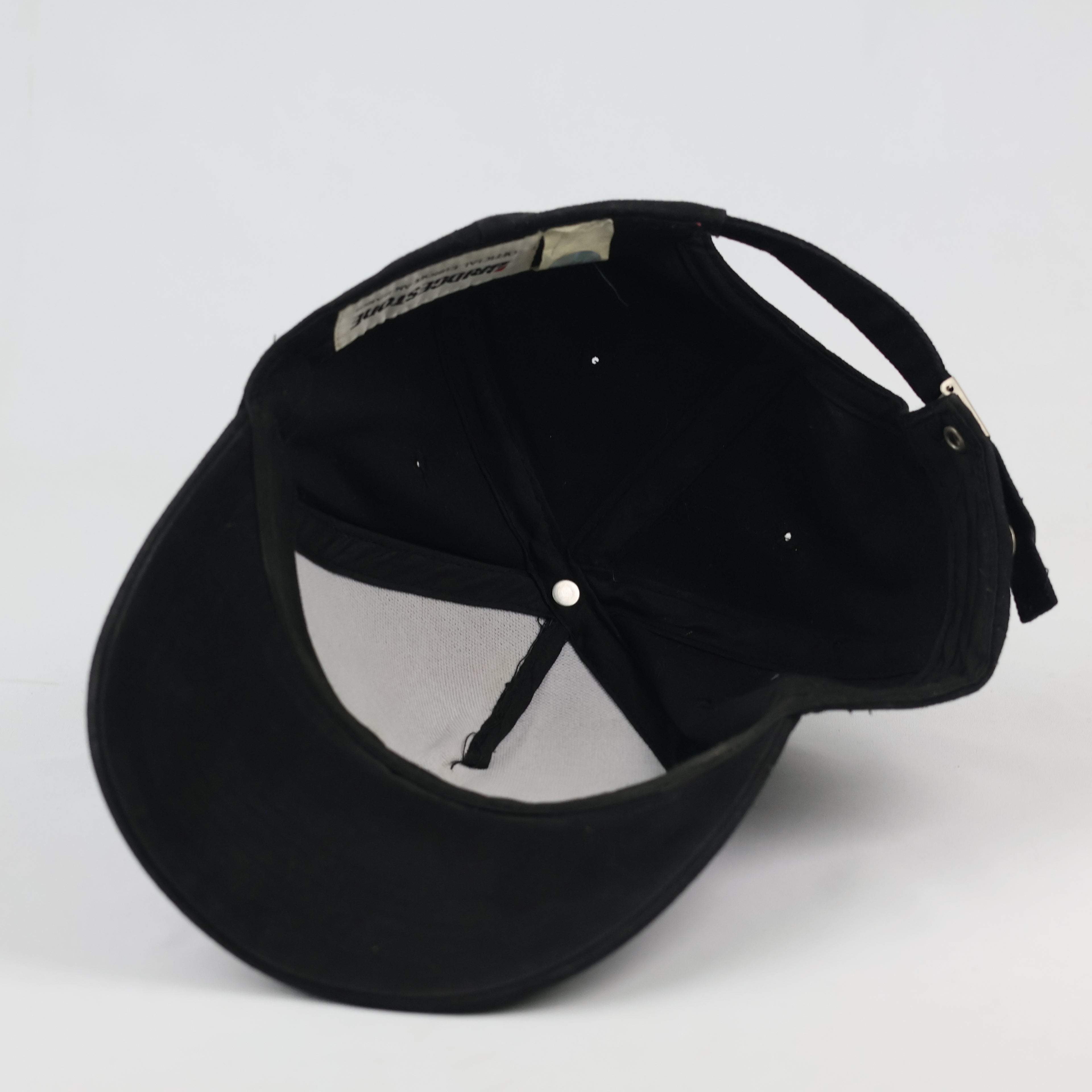 Thrifted Bridgestone Official European Range Black Hat | 57-59cm