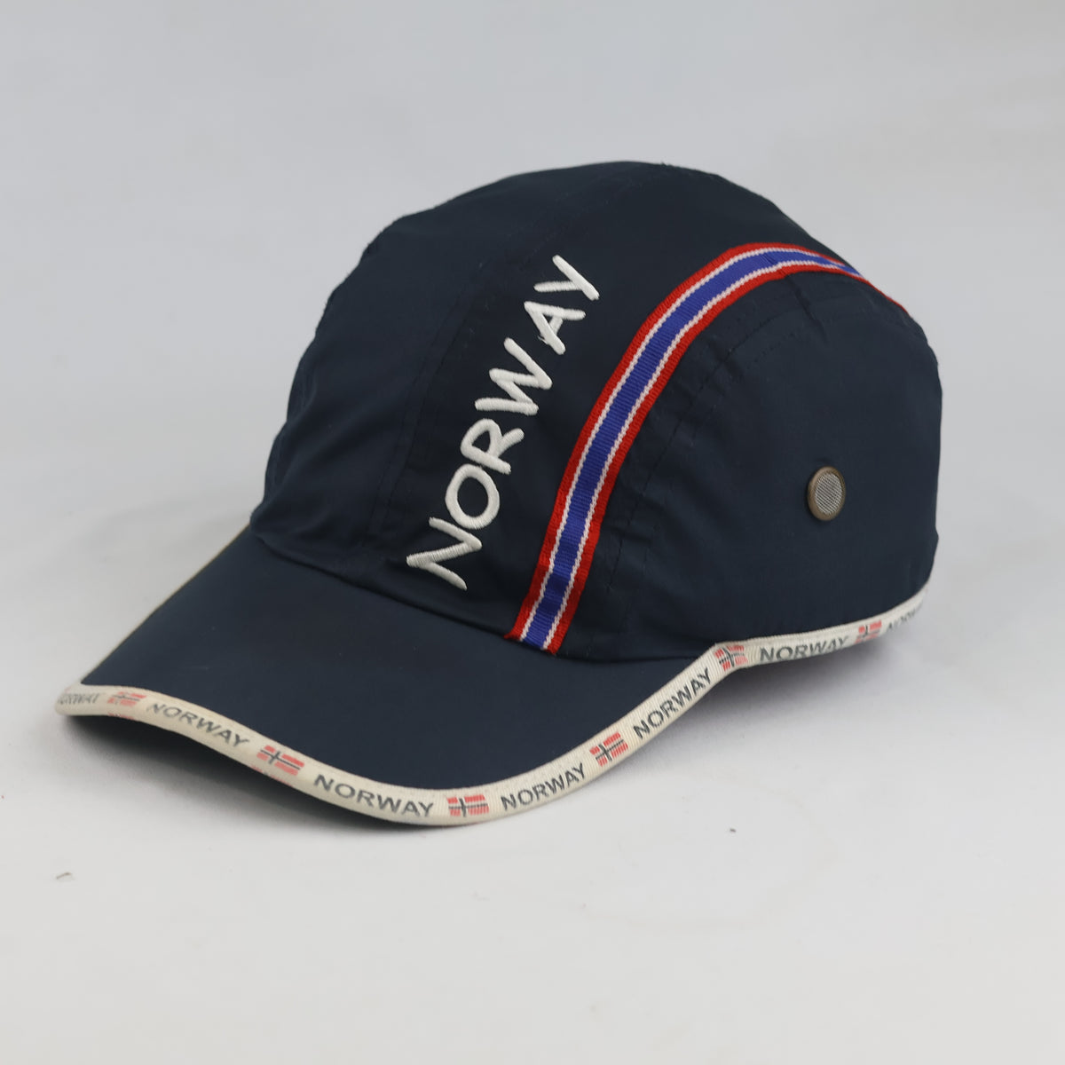 Thrifted Way Nor AS Navy Blue Norway Flag Runner Cap (58cm) | 10531