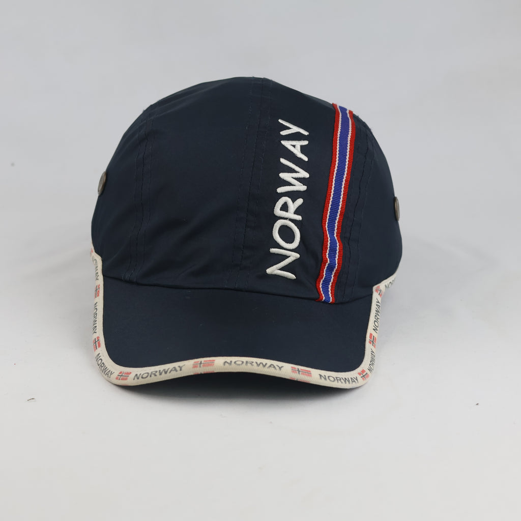 Thrifted Way Nor AS Navy Blue Norway Flag Runner Cap (58cm) | 10531