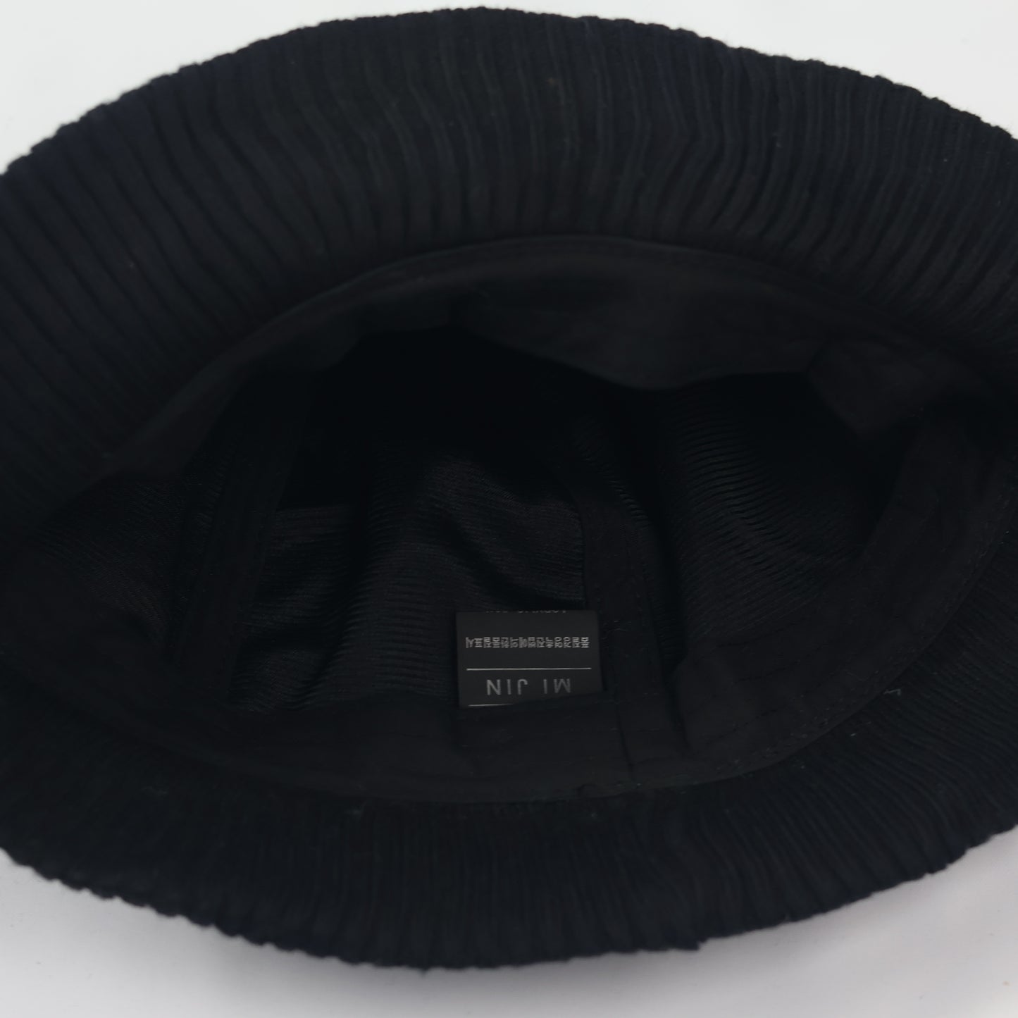 Korean Hybrid Bucket Hat | Red & Black Checkered Flannel with Knit Cuff