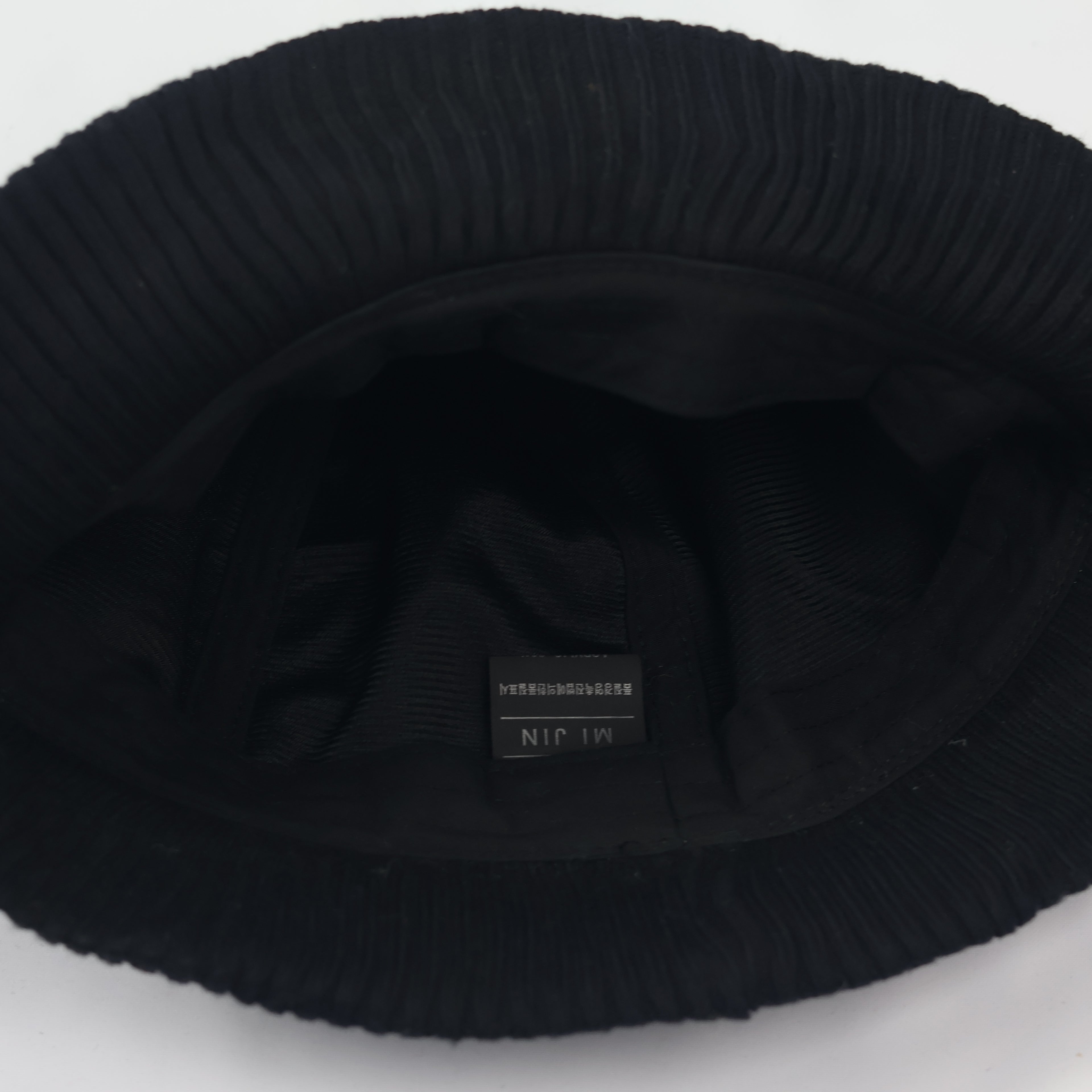 Korean Hybrid Bucket Hat | Red & Black Checkered Flannel with Knit Cuff