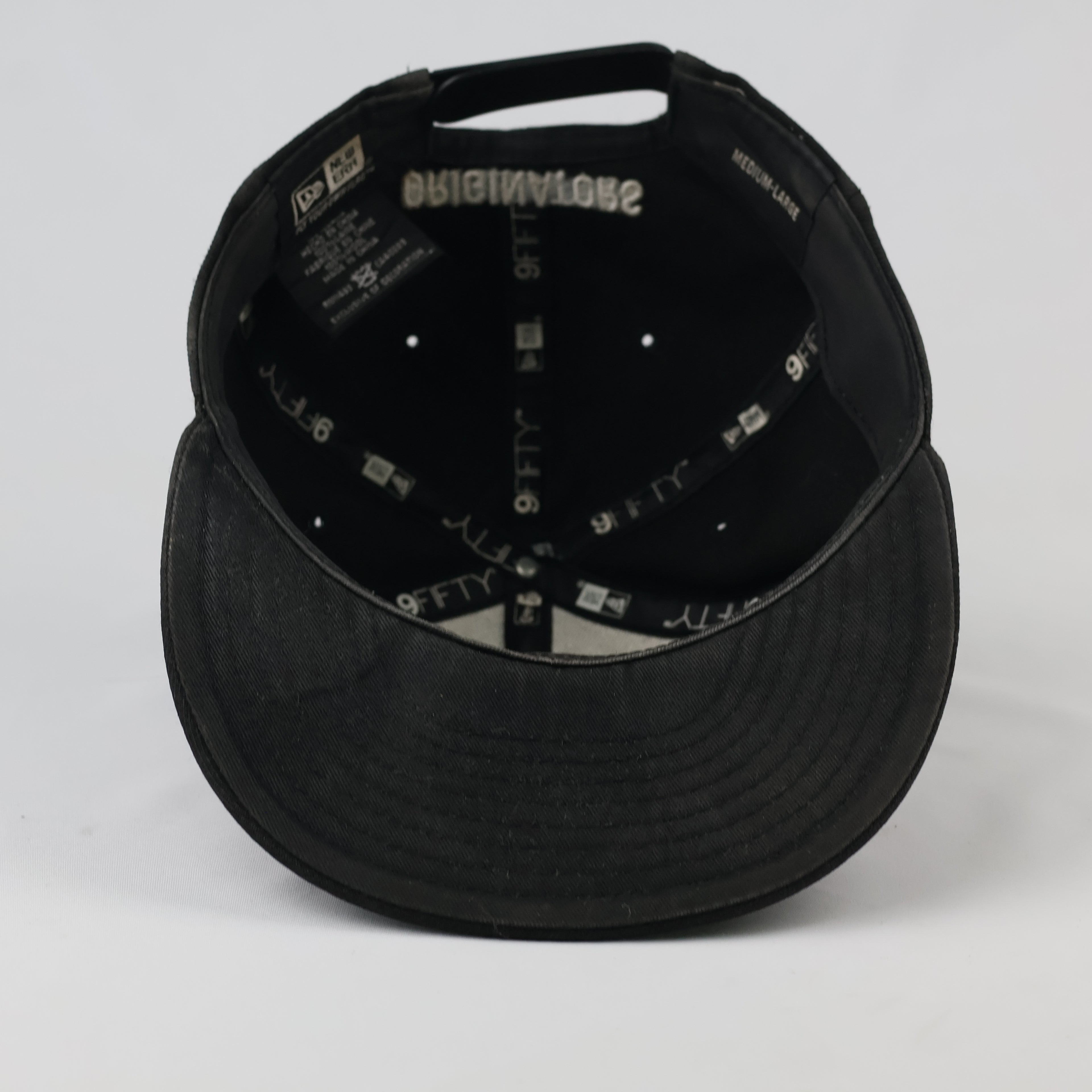 Thrifted New Era 950 Originators Black Cap | Adjustable 57-59cm
