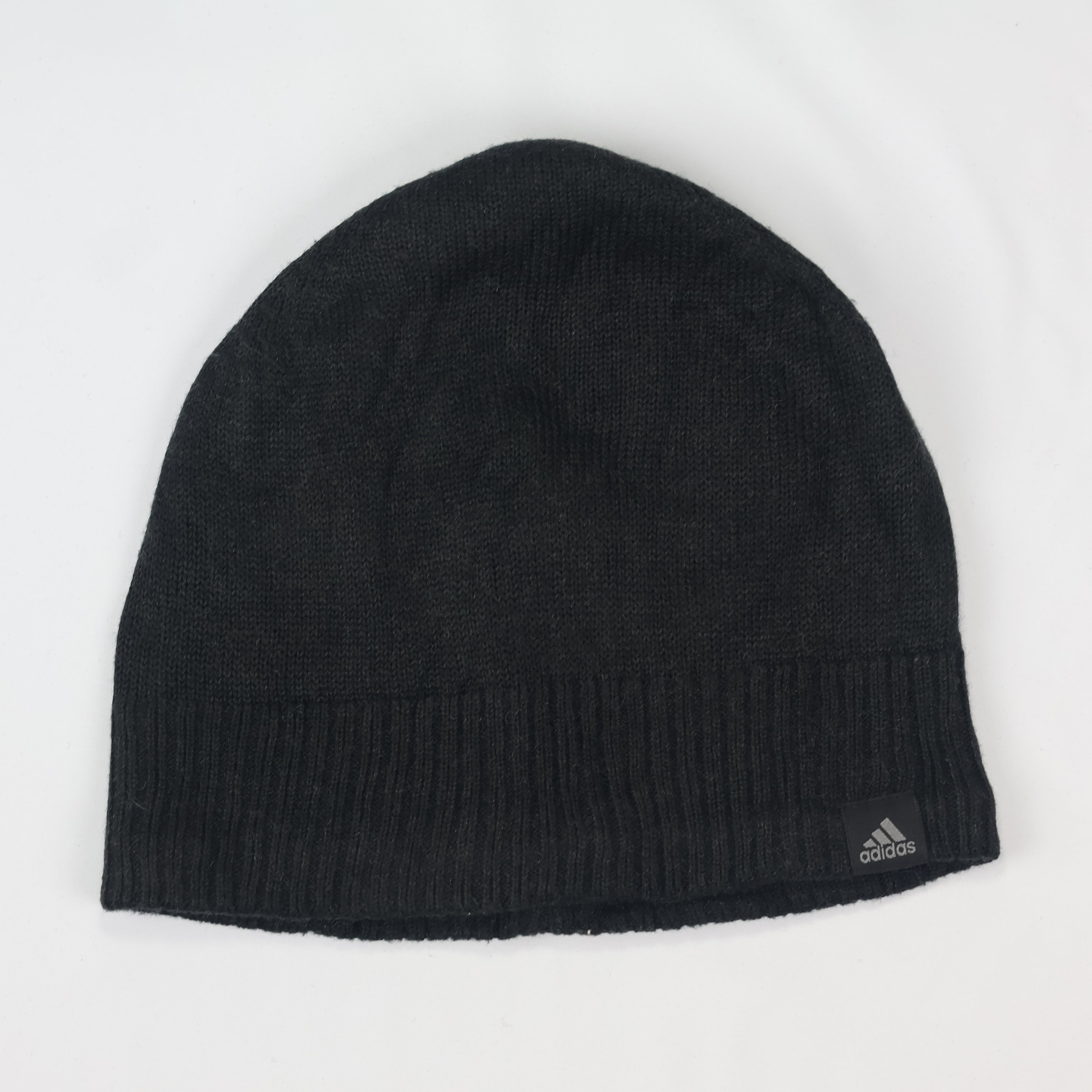 Adidas Black Knit Beanie | Performance Winter Skull Cap | Unisex Gym Wear