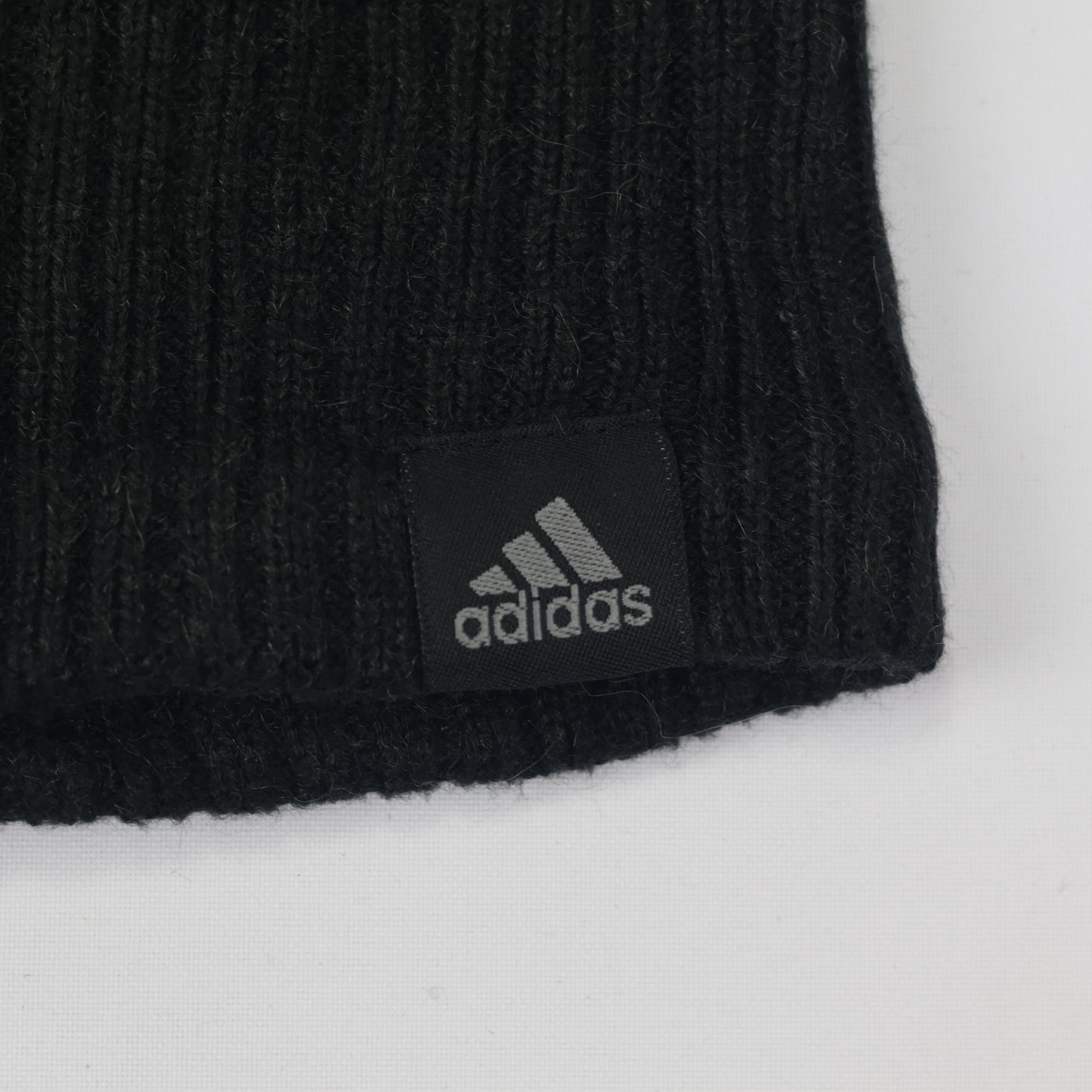 Adidas Black Knit Beanie | Performance Winter Skull Cap | Unisex Gym Wear