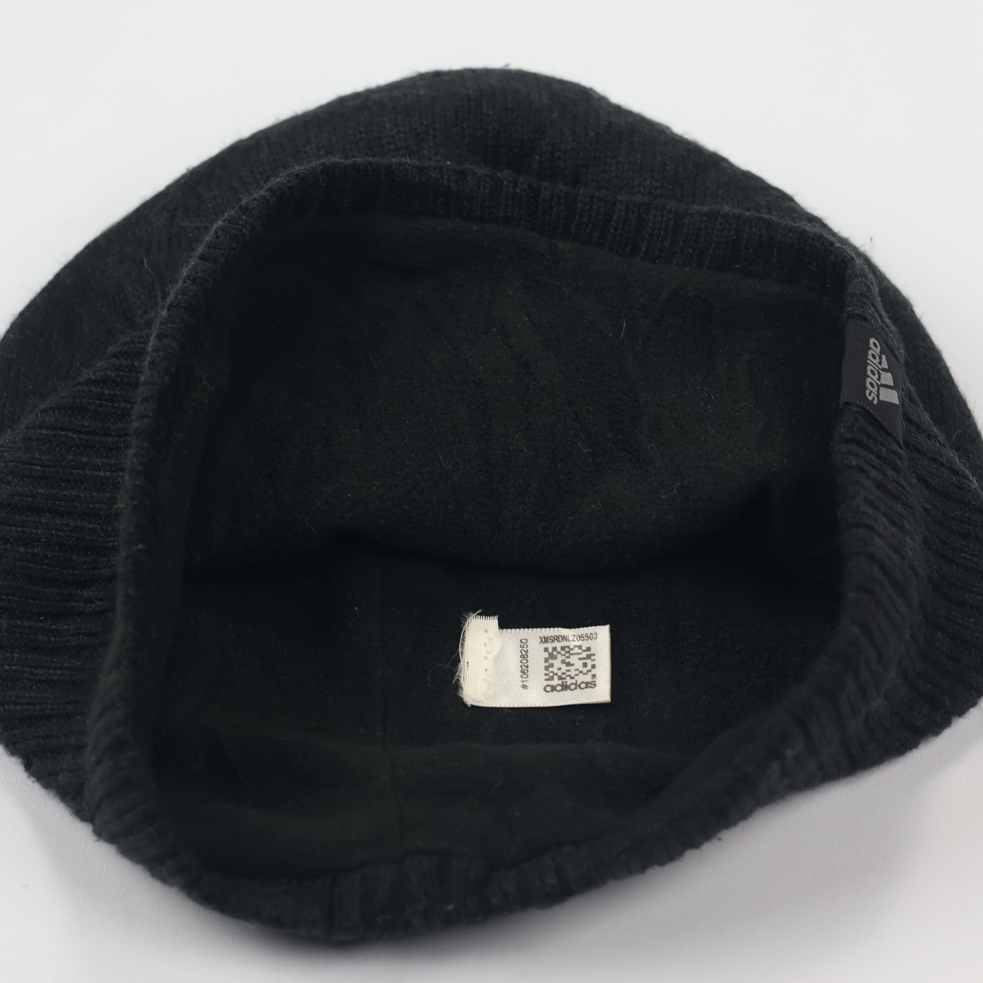 Adidas Black Knit Beanie | Performance Winter Skull Cap | Unisex Gym Wear