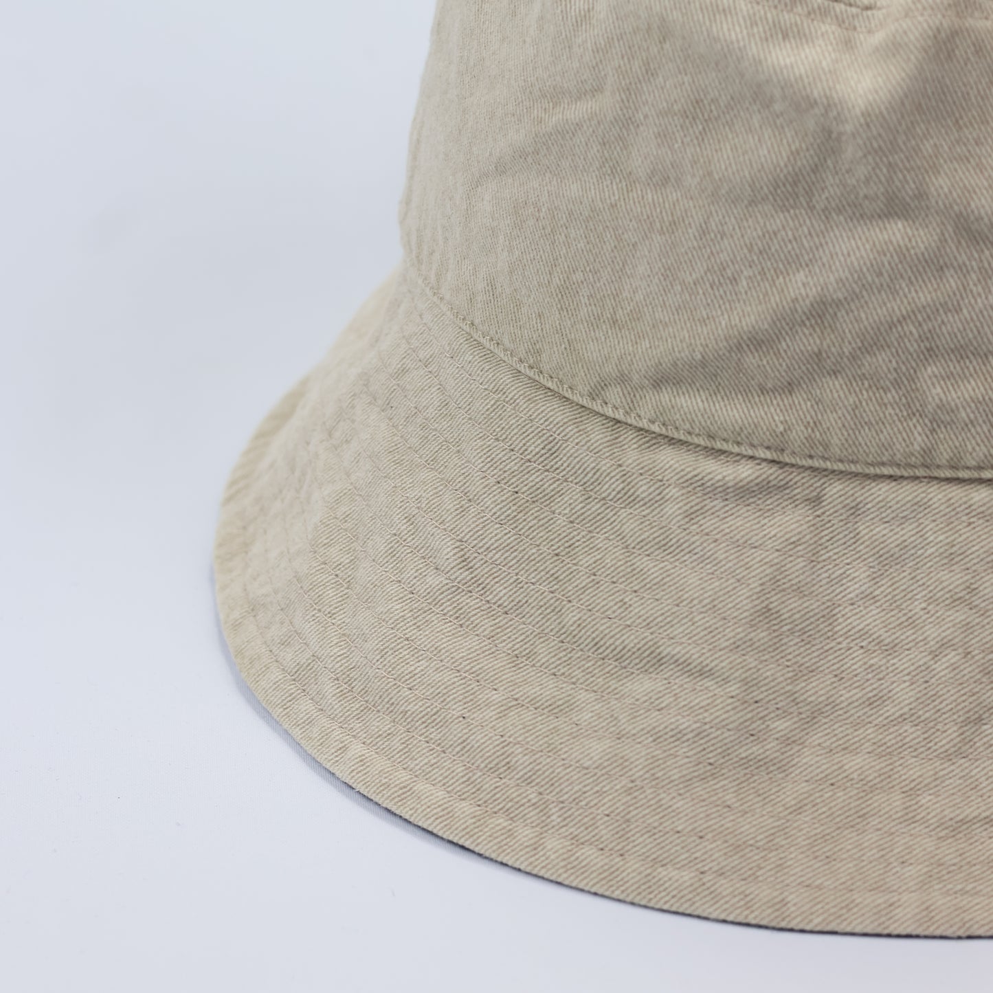 Reversible 2-in-1 Bucket Hat | Black Paisley Bandana & Solid Beige | Unisex