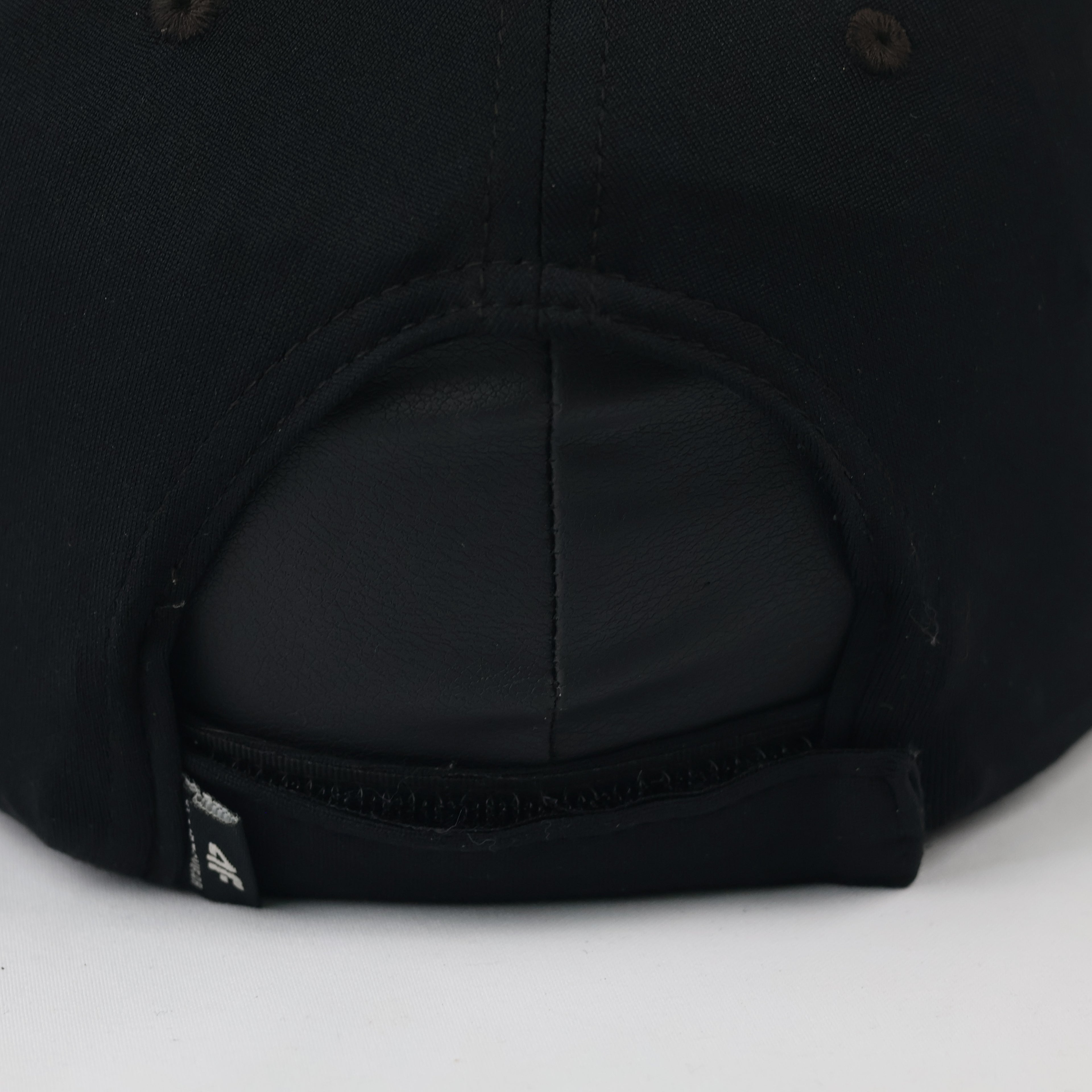 Thrifted 4F Minimalist Matte Black Athletic Hat | Size S/M