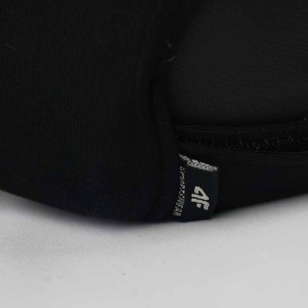 Thrifted 4F Minimalist Matte Black Athletic Hat | Size S/M