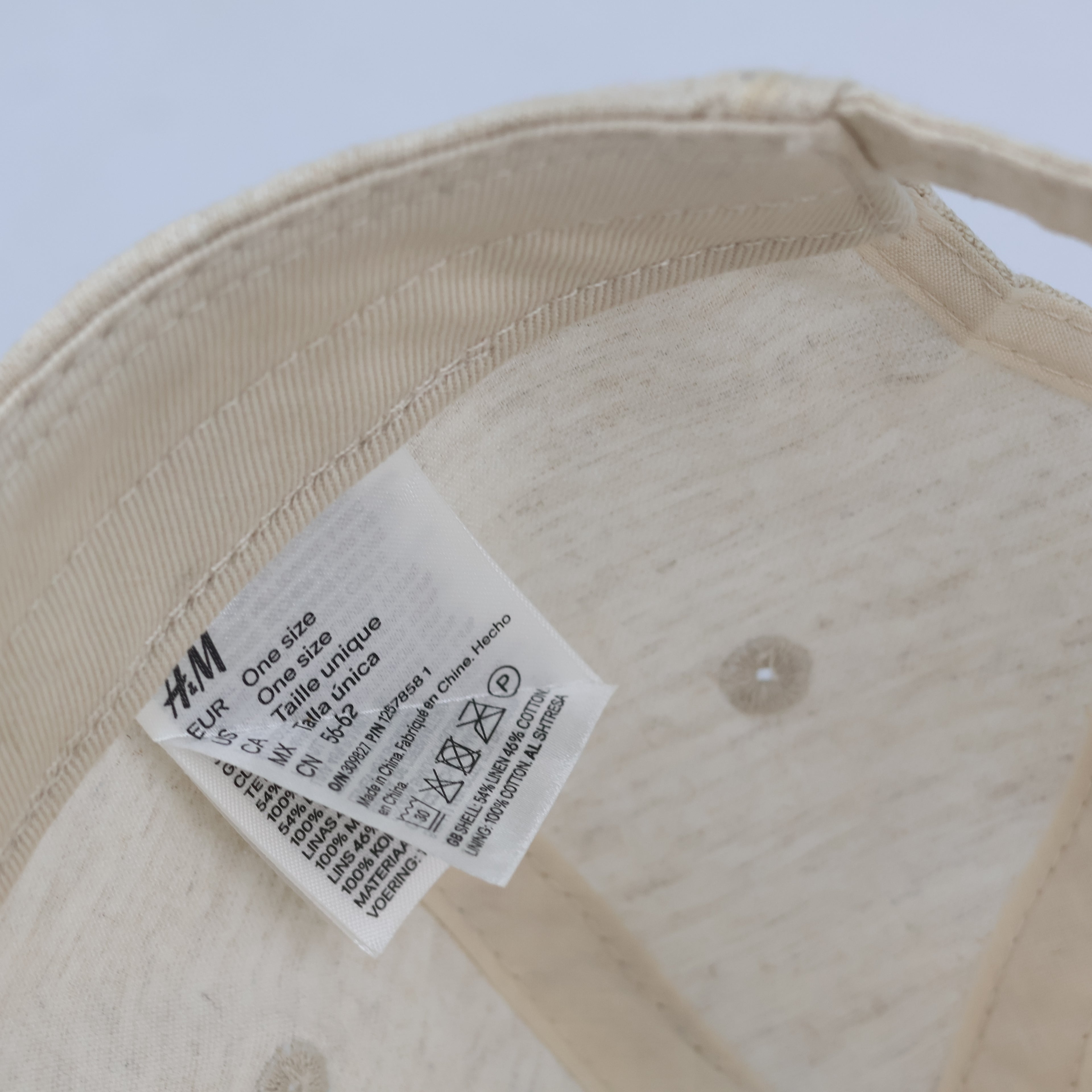 Thrifted H&M Minimalist Plain Cotton Dad Hat | Adjustable 56-58cm