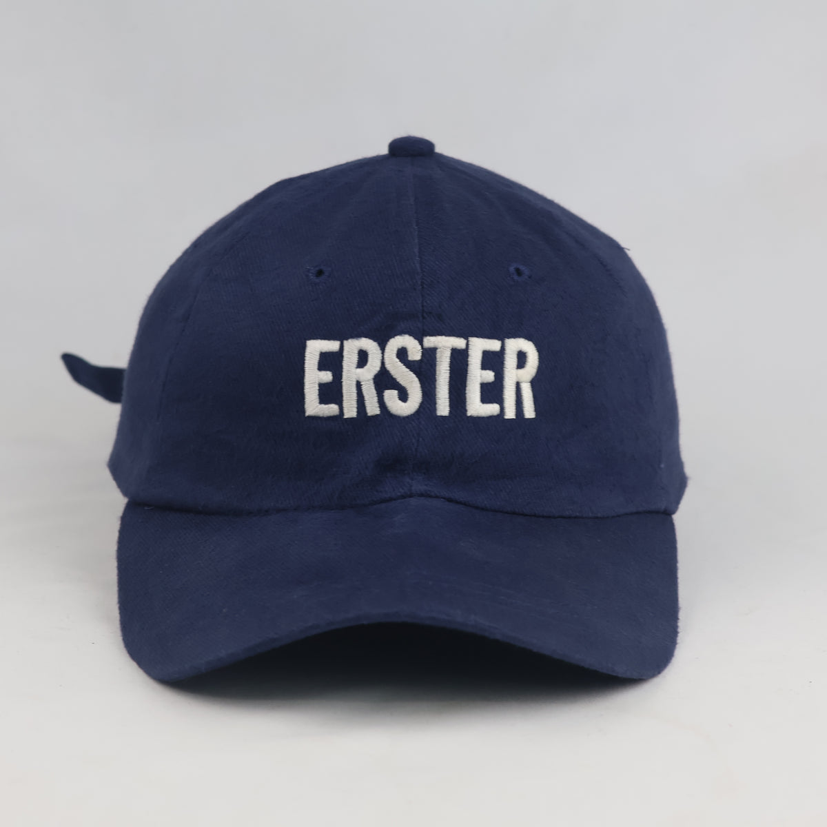 Thrifted Navy Blue SEAT Erster Cotton Baseball Cap (57cm) | 10587