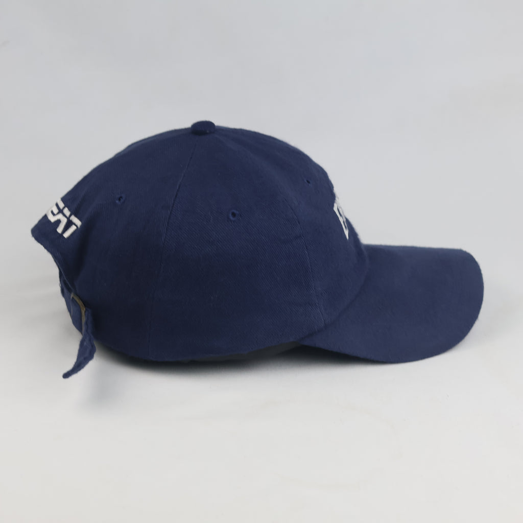 Thrifted Navy Blue SEAT Erster Cotton Baseball Cap (57cm) | 10587