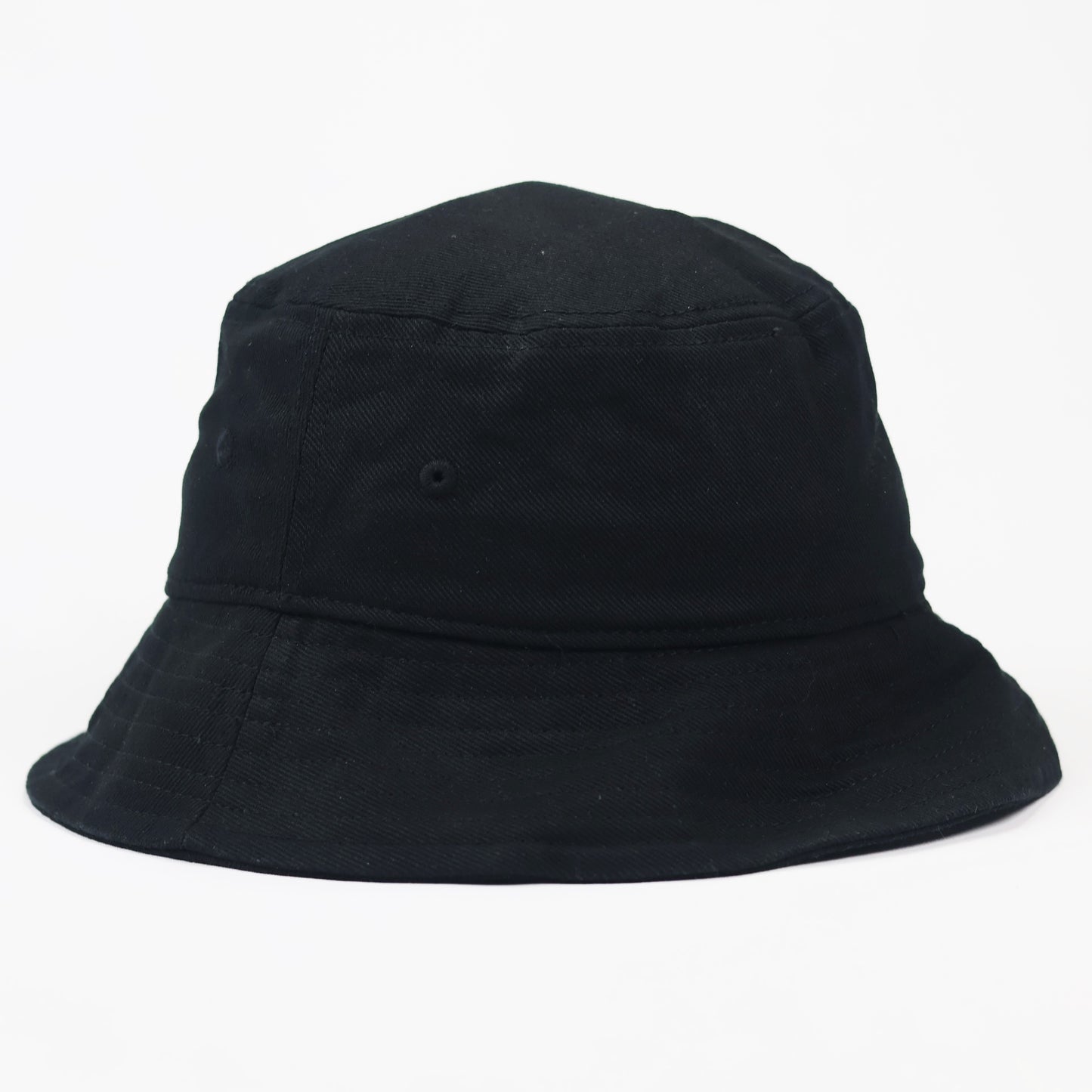 H&M Black Cotton Bucket Hat | Classic Fisherman Cap | Size M (58cm)