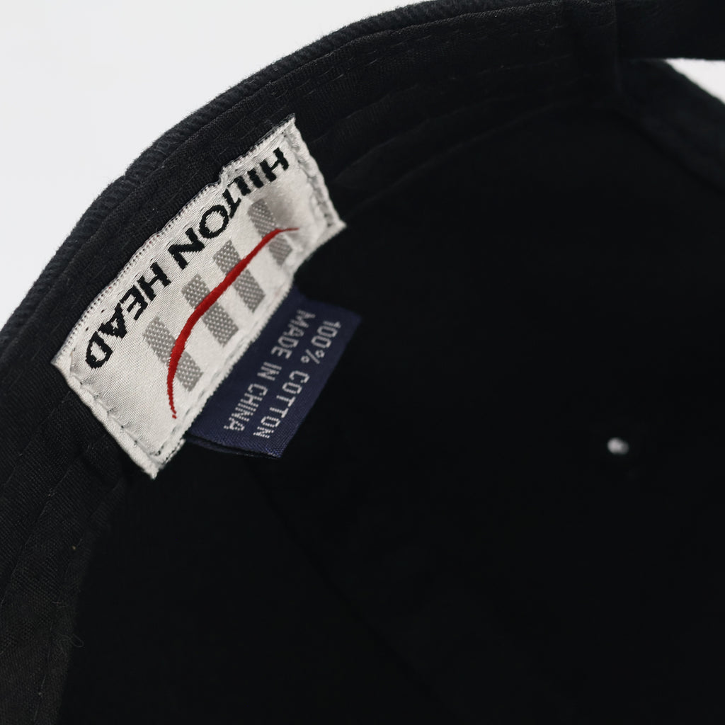 Thrifted Hilton Head MAN Trucking Black & Red Cap