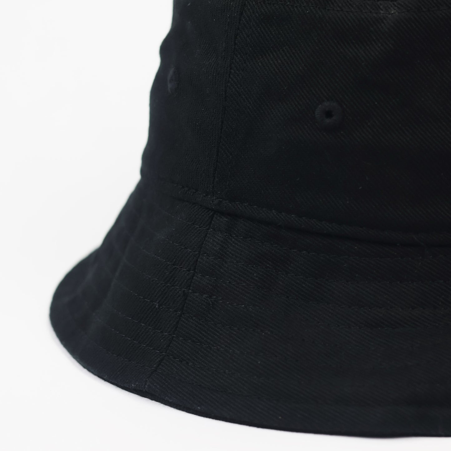 H&M Black Cotton Bucket Hat | Classic Fisherman Cap | Size M (58cm)