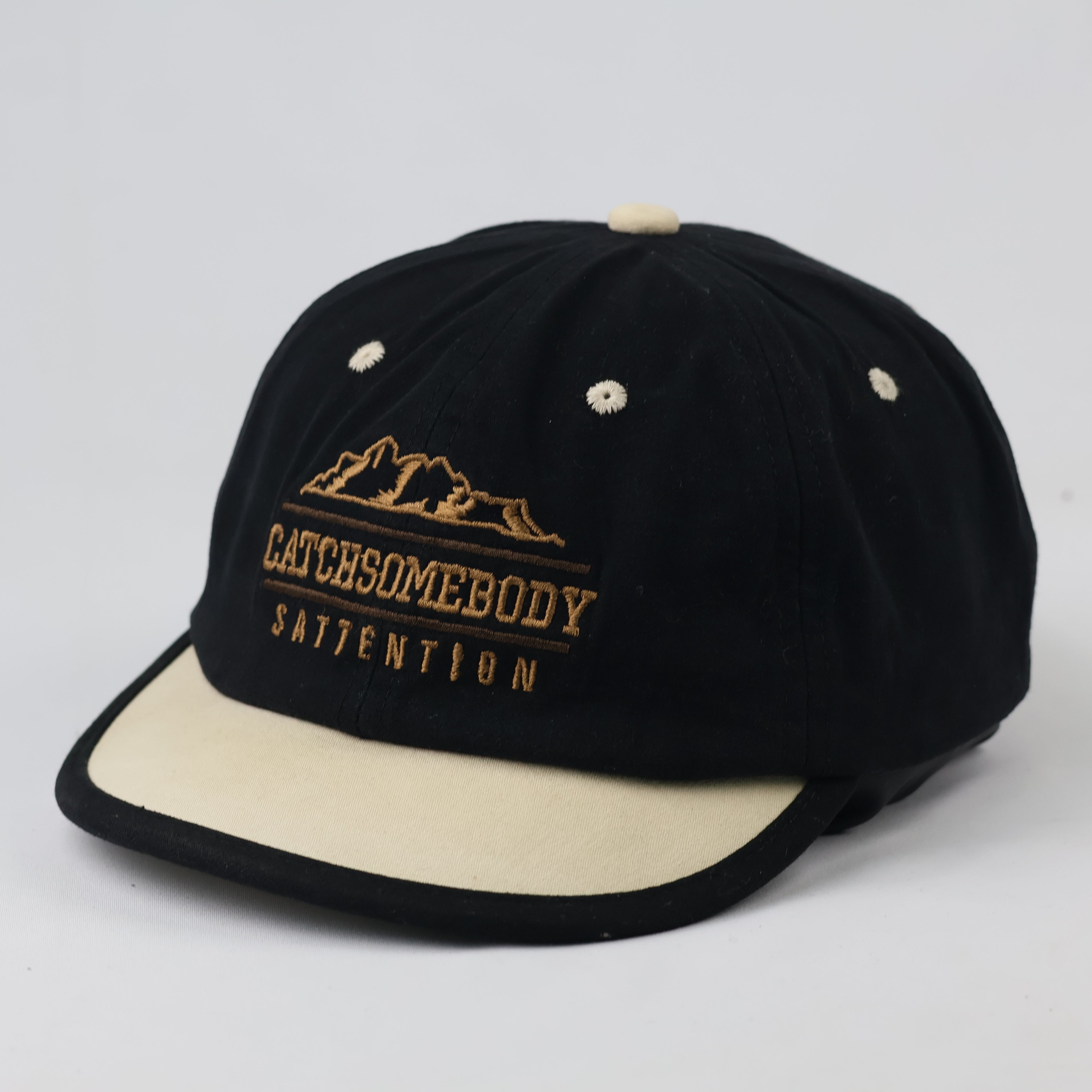 Vintage XHADER Catchsomebody Sattention Two-Tone Cap