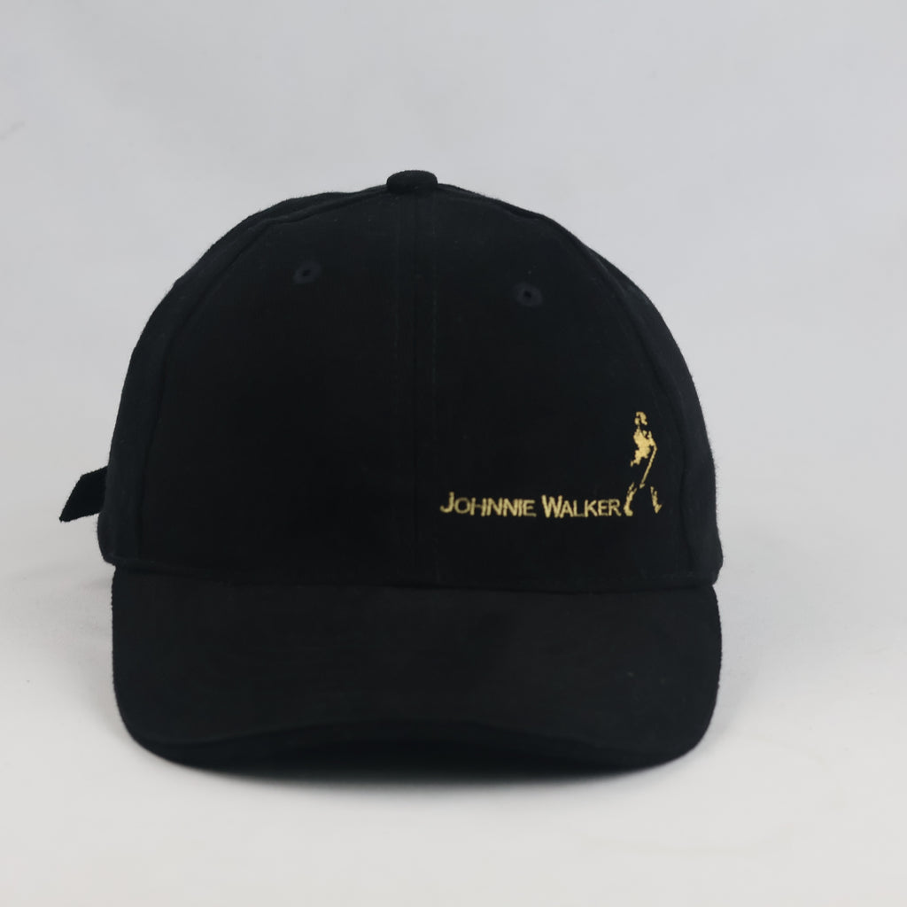 Thrifted Johnnie Walker Striding Man Black Dad Hat (56-57cm) | 10576