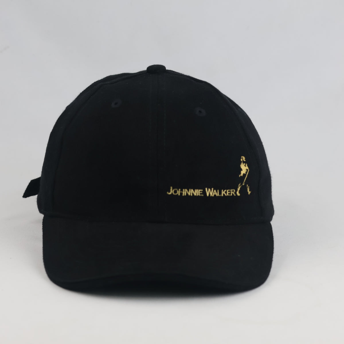 Thrifted Johnnie Walker Striding Man Black Dad Hat (56-57cm) | 10576