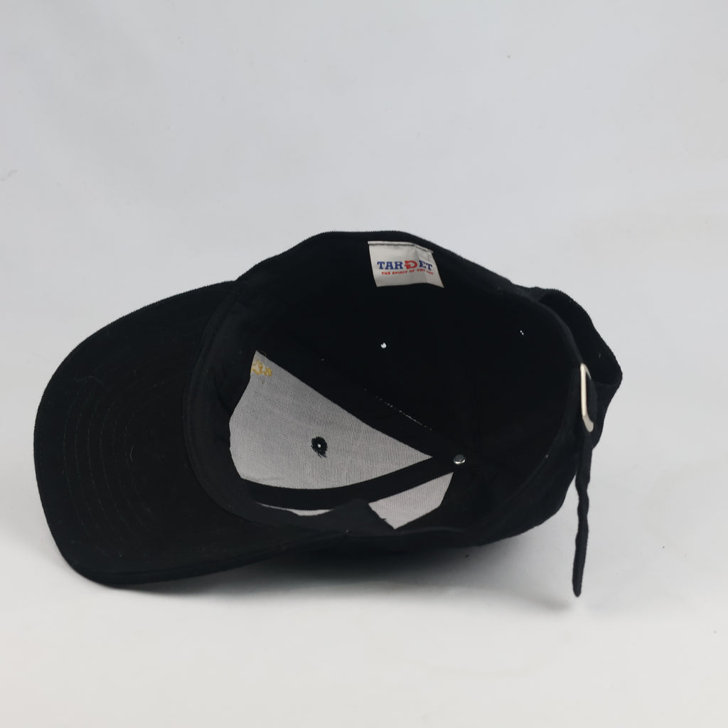 Thrifted Johnnie Walker Striding Man Black Dad Hat (56-57cm) | 10576