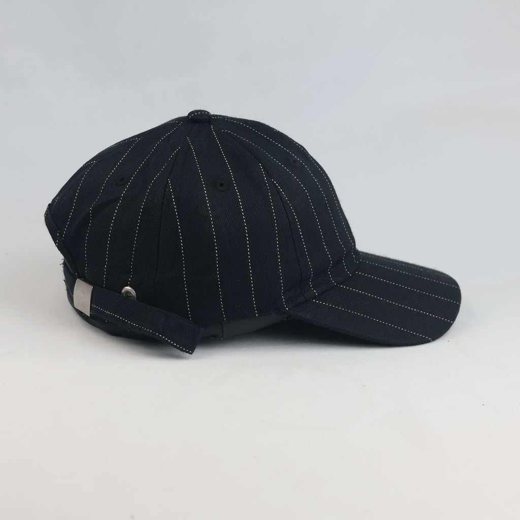 Thrifted Tally Weijl Classic Pinstripe Baseball Cap (57cm) | 10541