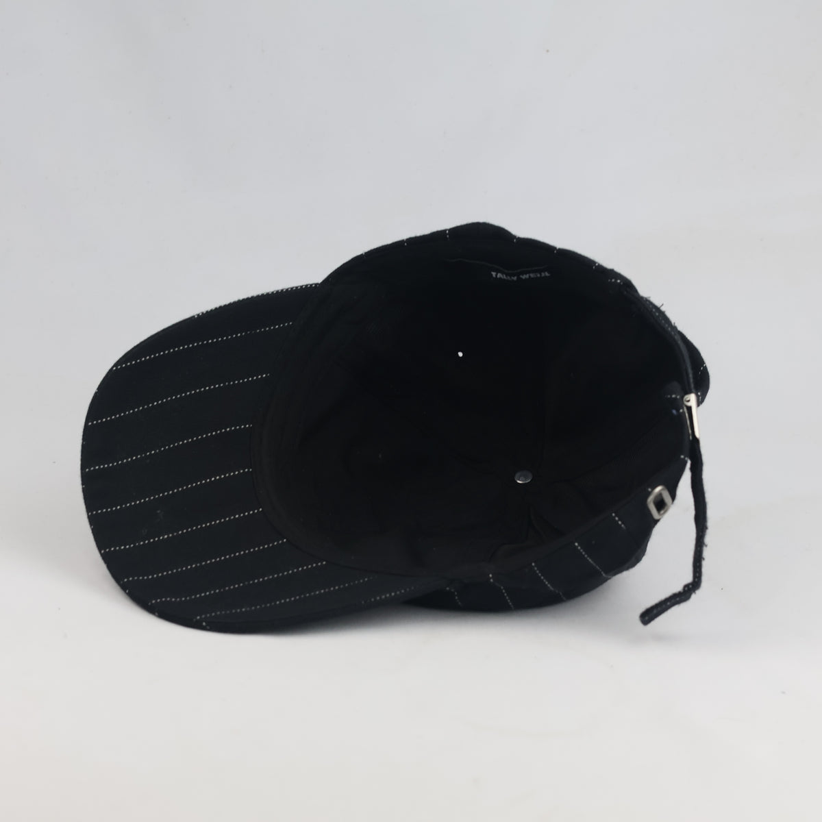 Thrifted Tally Weijl Classic Pinstripe Baseball Cap (57cm) | 10541