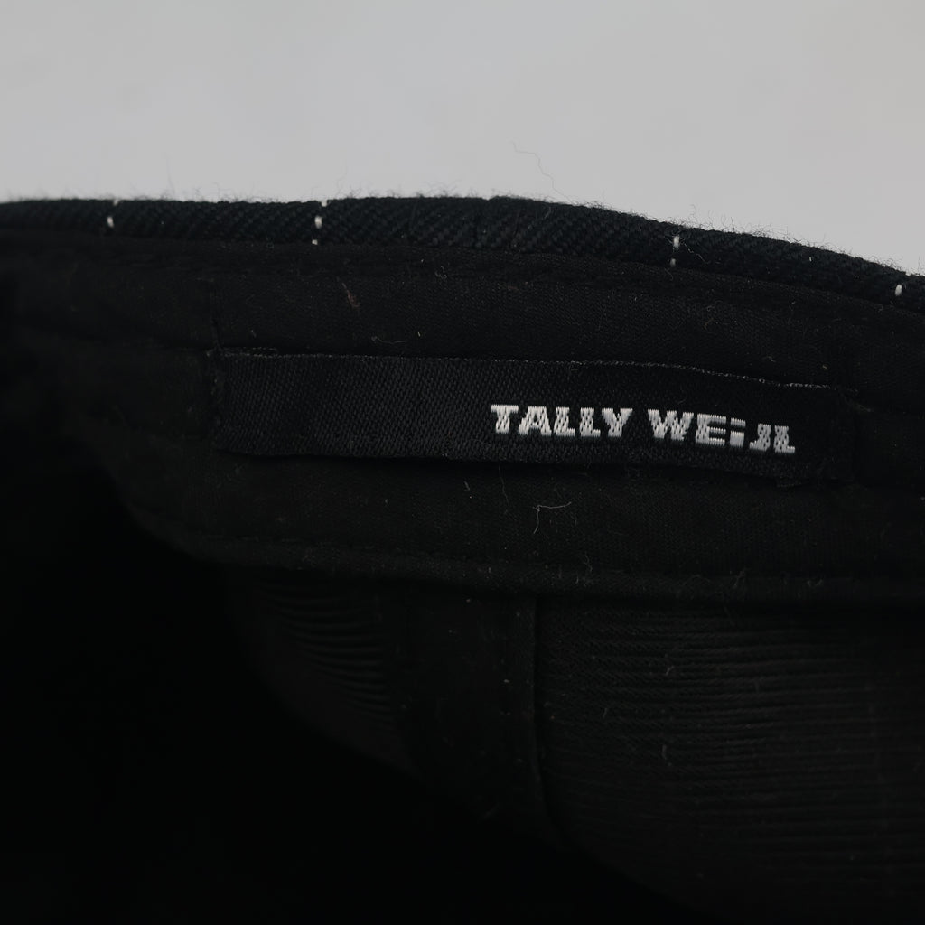 Thrifted Tally Weijl Classic Pinstripe Baseball Cap (57cm) | 10541