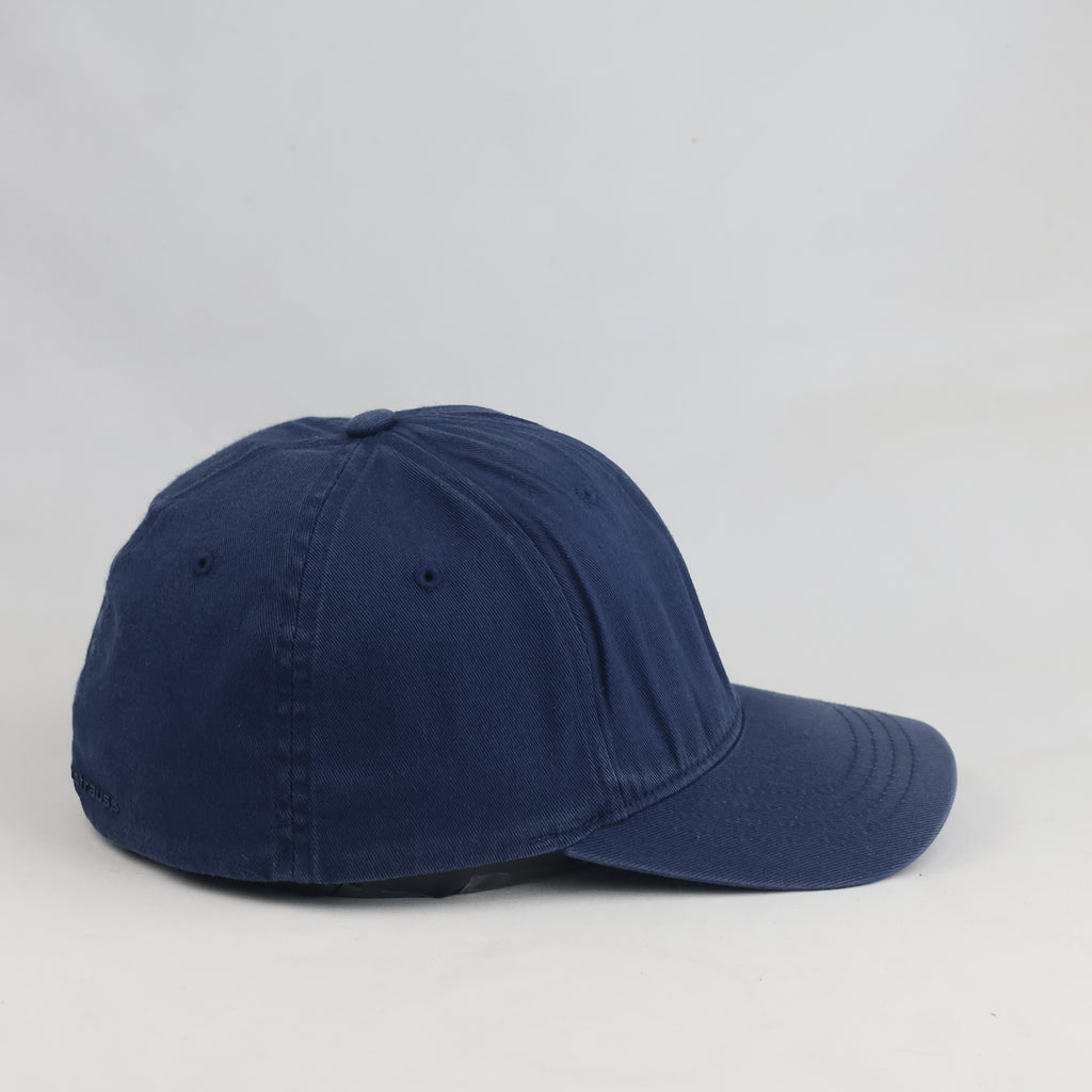 Thrifted Yupoong Flexfit Plain Navy Workwear Hat (58-60cm) | 10575
