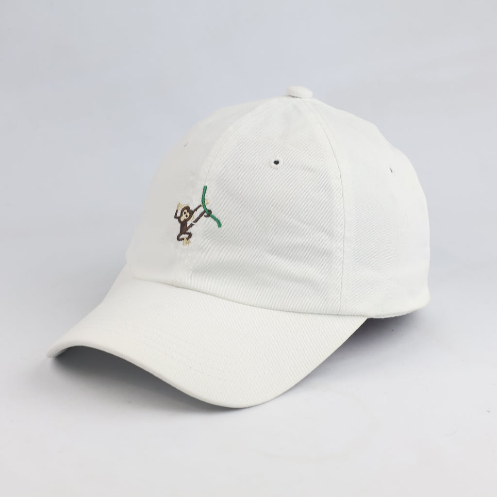 Thrifted Chunglim Minimalist Monkey Baseball Cap (57-58cm) | 10540