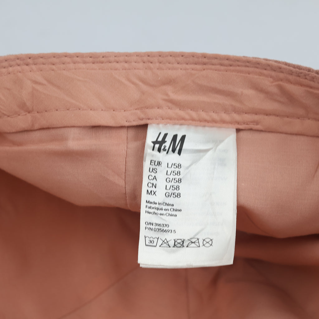 Thrifted H&M Soft Suede-Finish Pink Dad Hat (58cm) | 10574