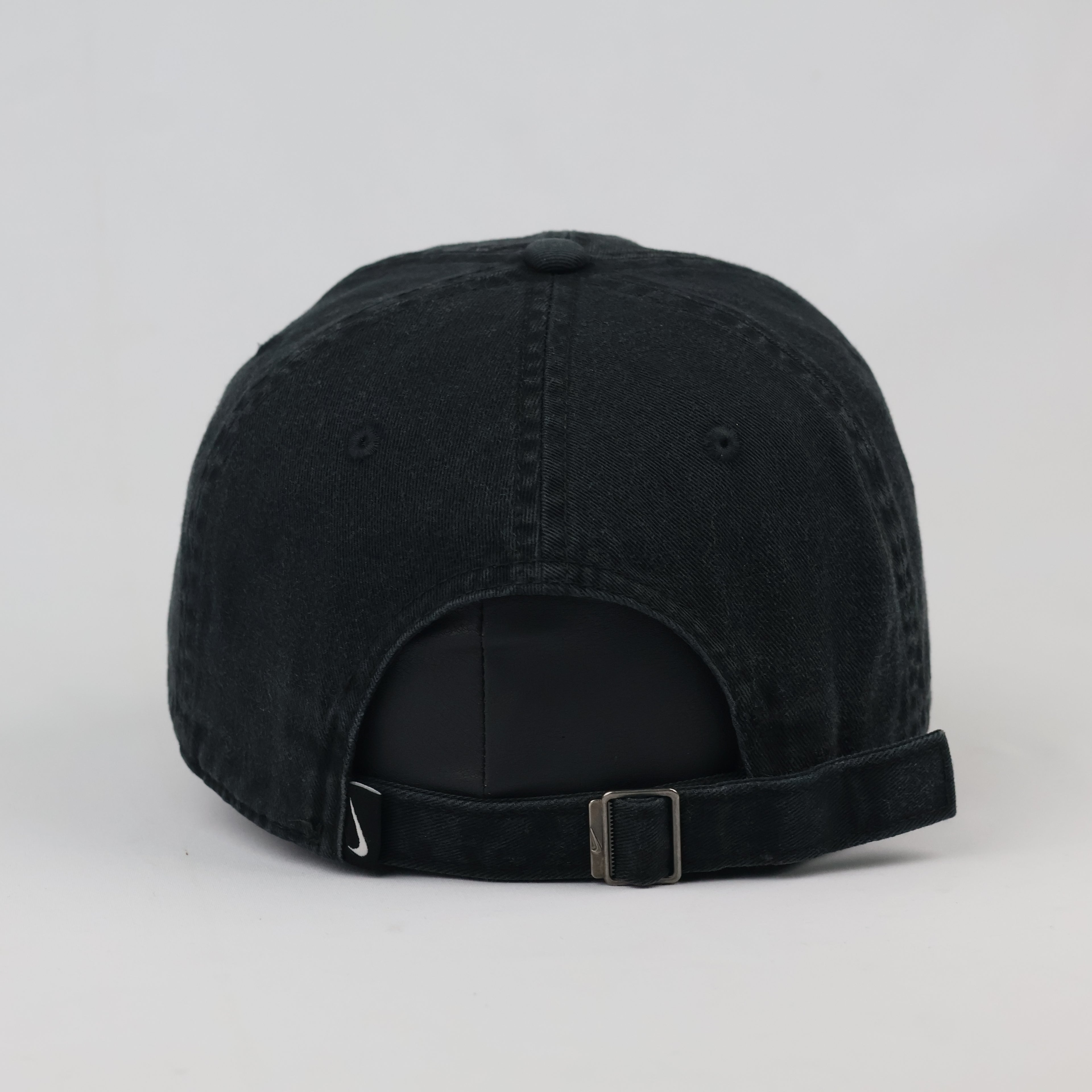 Thrifted Nike Heritage 86 Black Cap | Adjustable Strapback