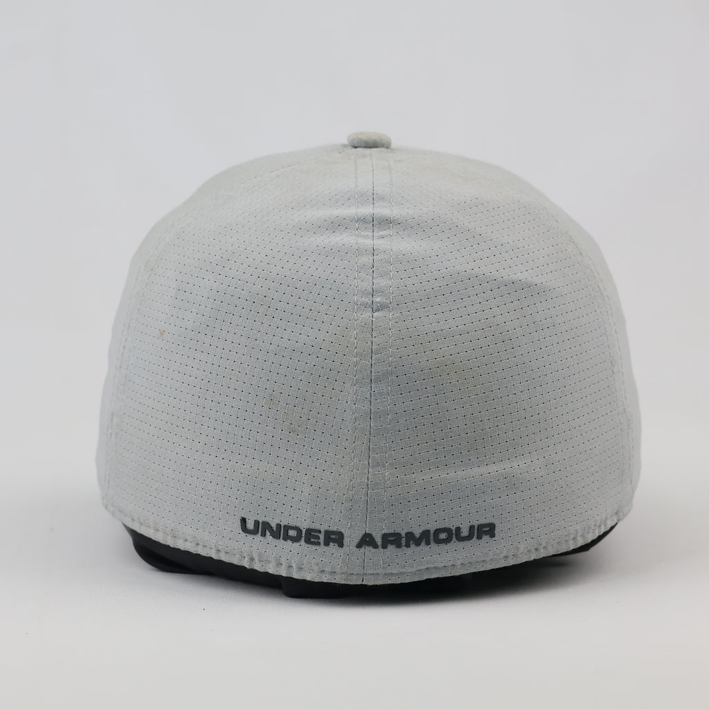 Thrifted Under Armour Micro-Mesh Performance Cap | Grey M/L