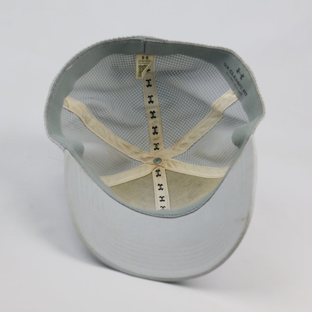 Thrifted Under Armour Micro-Mesh Performance Cap | Grey M/L
