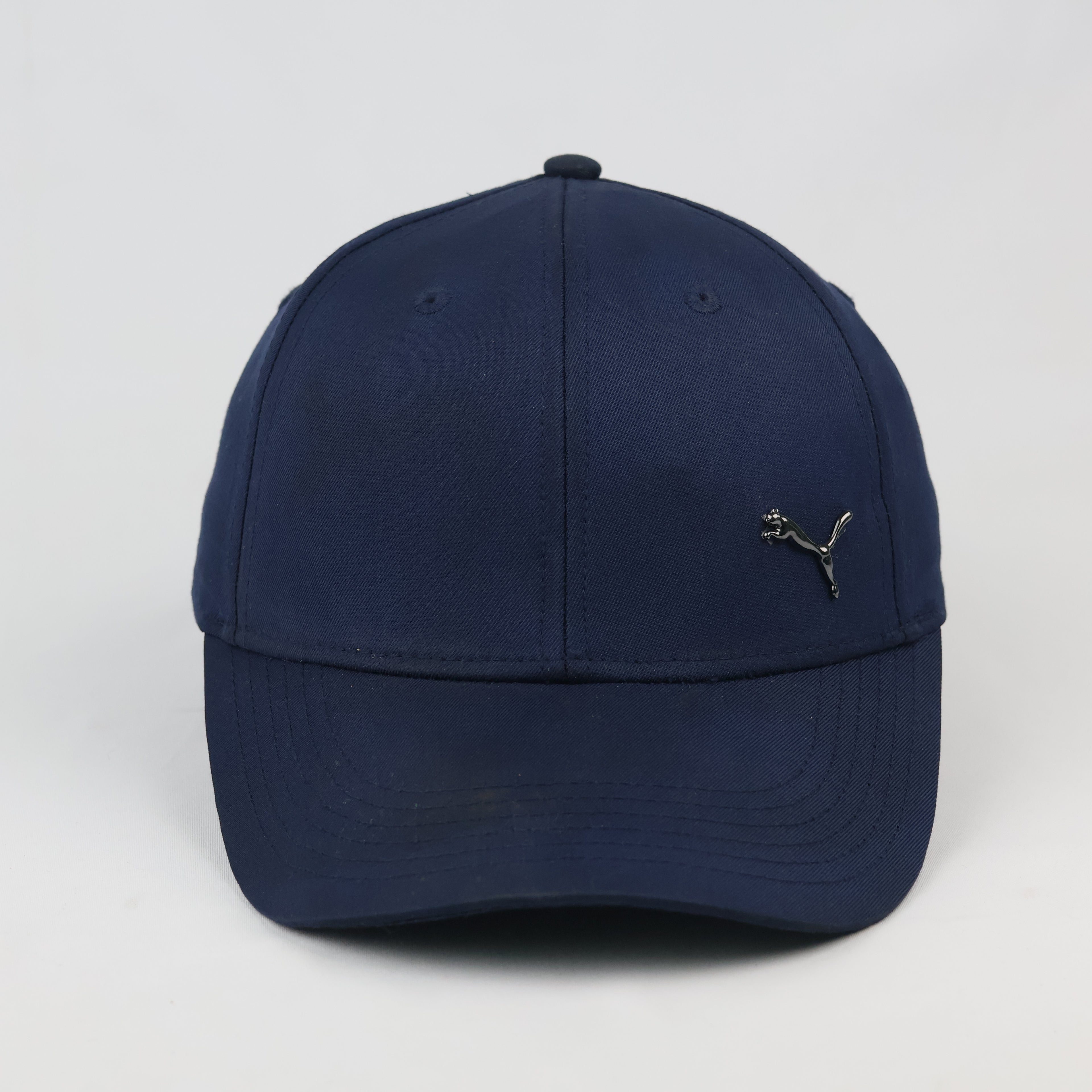 Thrifted Puma Essentials Strapback Hat | Dark Navy | 55-57cm