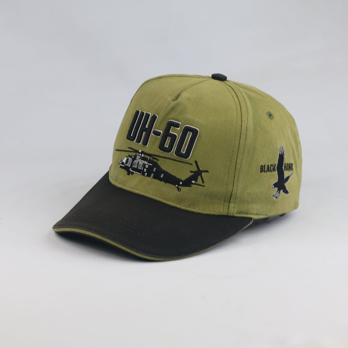 Thrifted US Air Force UH-60 Olive & Black Cap (57-58cm) | 10567