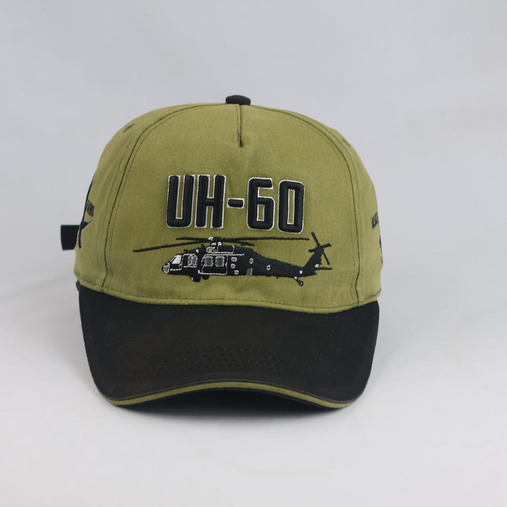 Thrifted US Air Force UH-60 Olive & Black Cap (57-58cm) | 10567